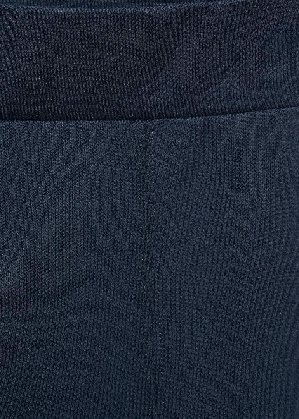 Navy Flared Leggings, Navy, large image number 5