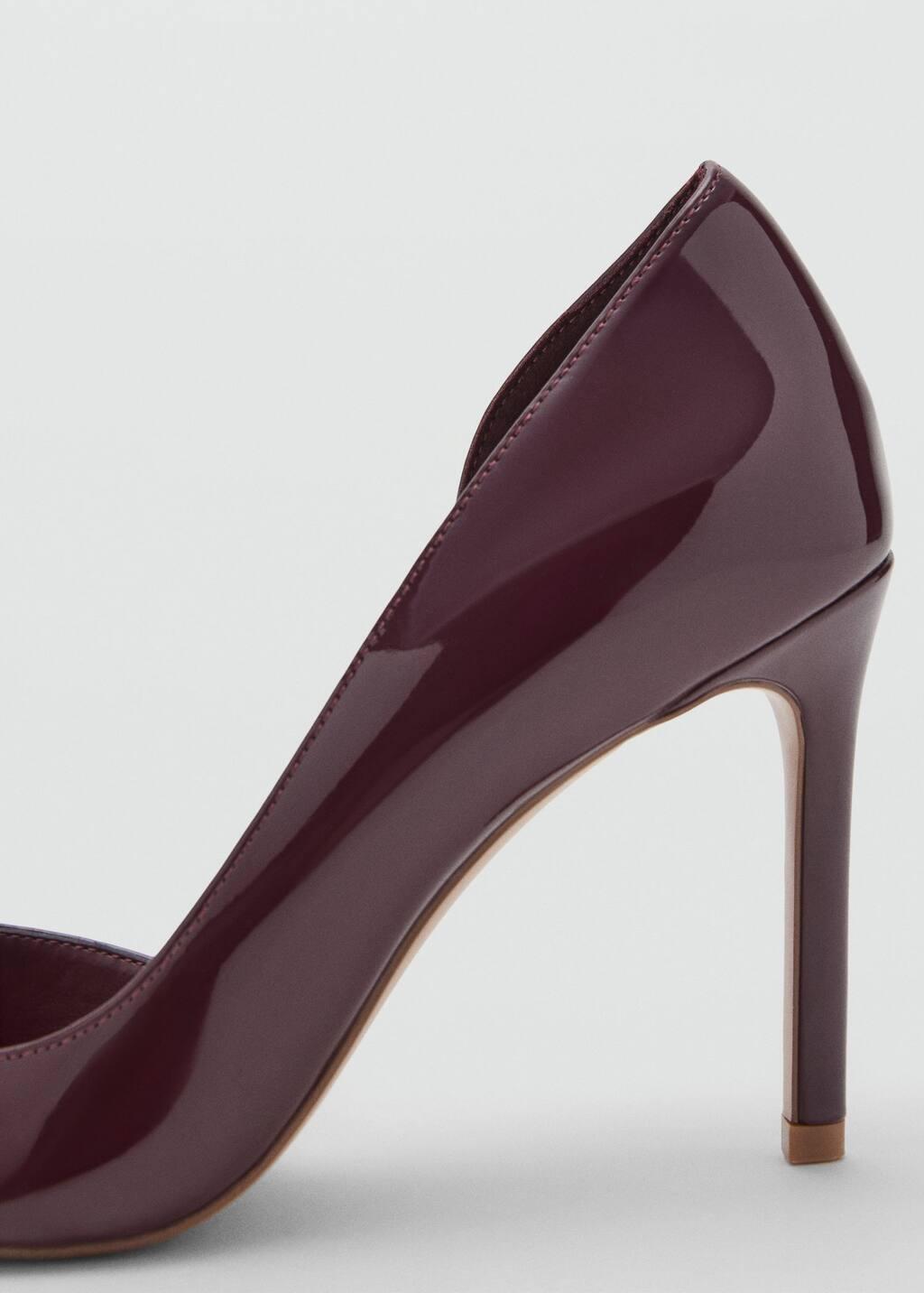 Red Patent Heeled Shoes, , large image number 1