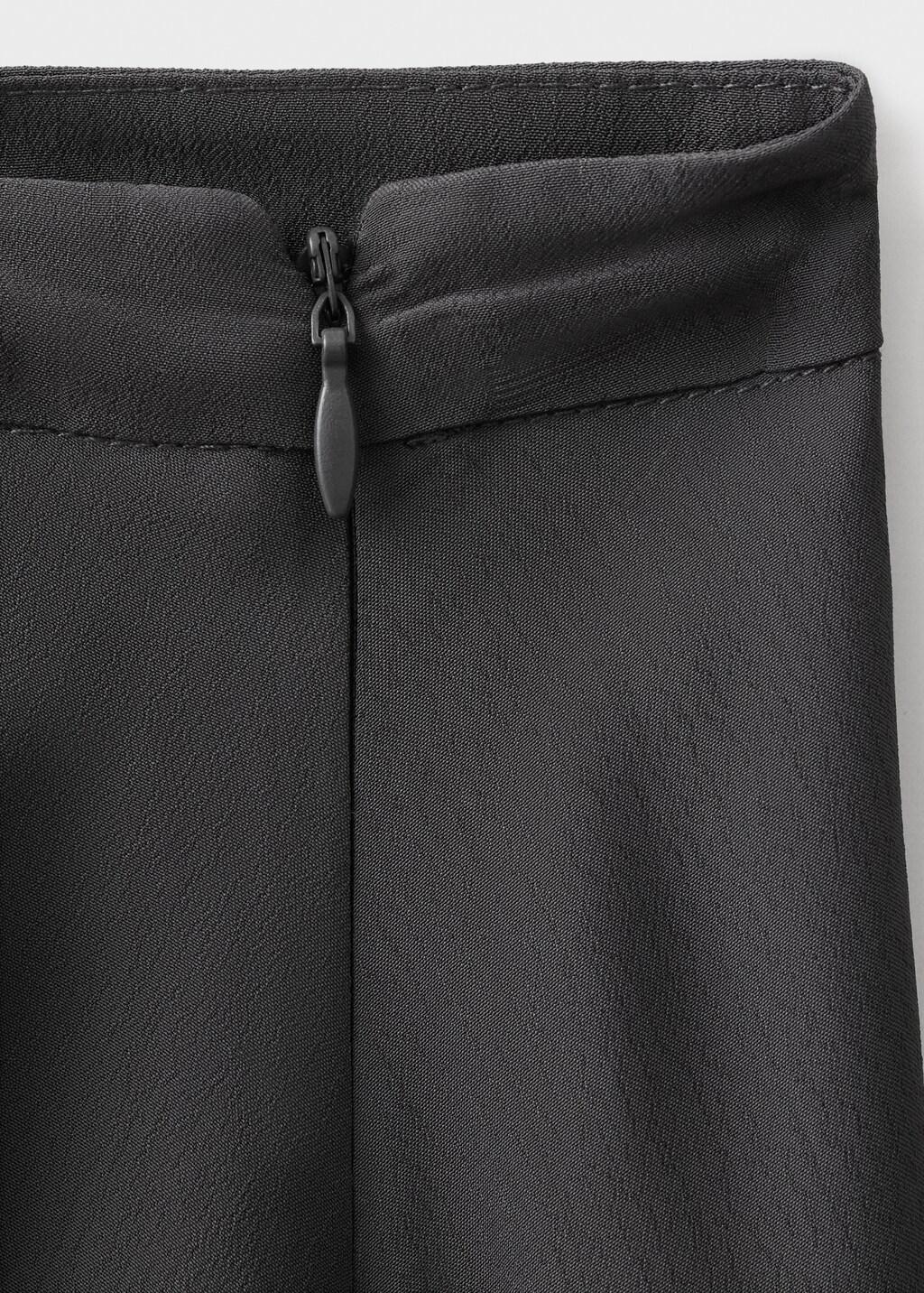 MEDIUM GREY Asymmetrical maxi-skirt, , large image number 5