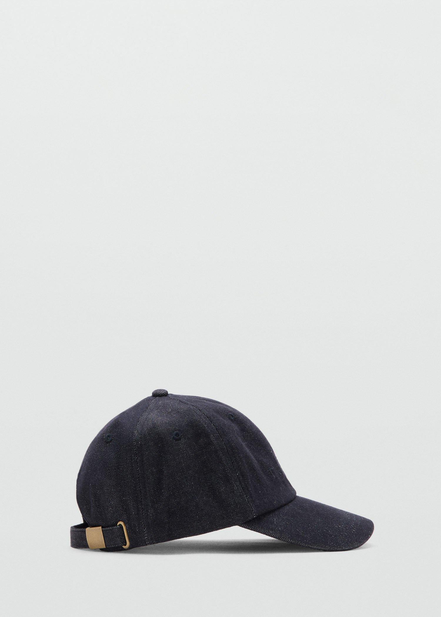 OPEN BLUE Cotton cap with embroidered slogan, Open Blue, large image number 2