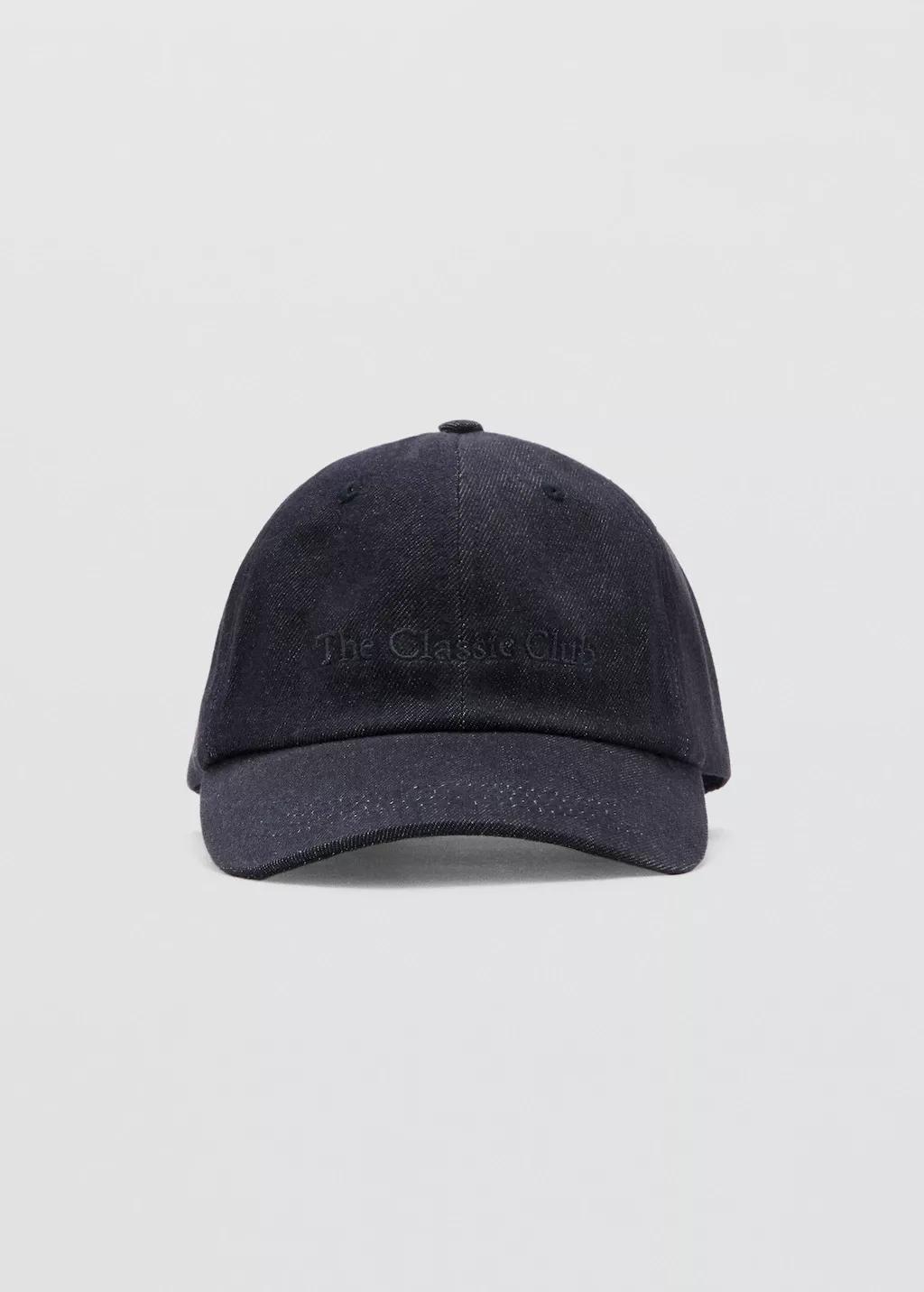 OPEN BLUE Cotton cap with embroidered slogan, Open Blue, large image number 5