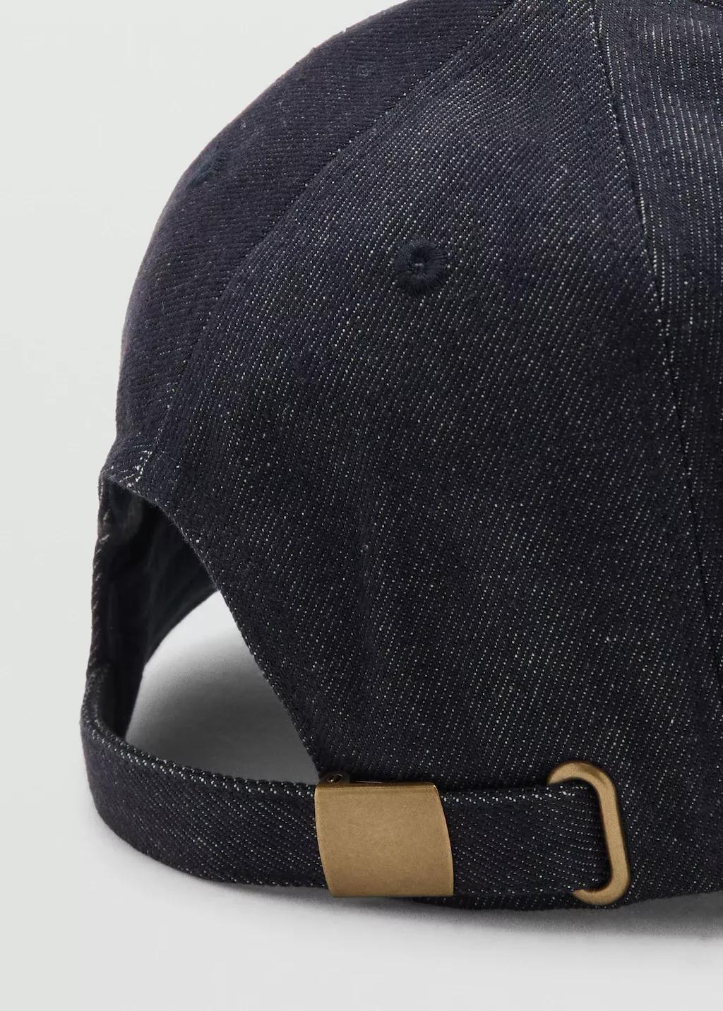OPEN BLUE Cotton cap with embroidered slogan, Open Blue, large image number 6