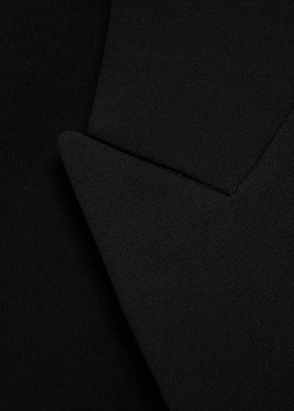 BLACK Double-breasted suit jacket, , large image number 6