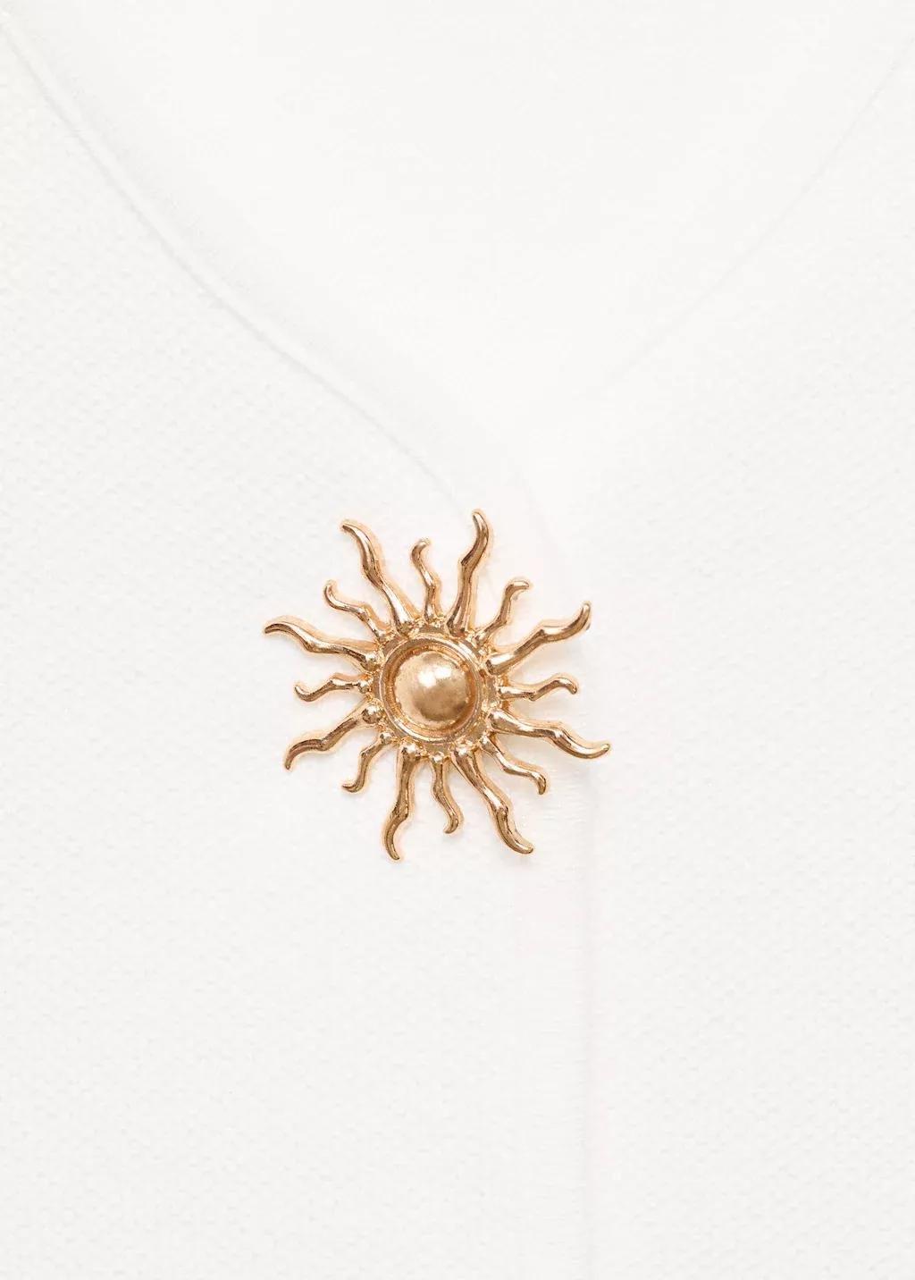 White Knitted Waistcoat With Jewel Buttons, 0201_01, large image number 9