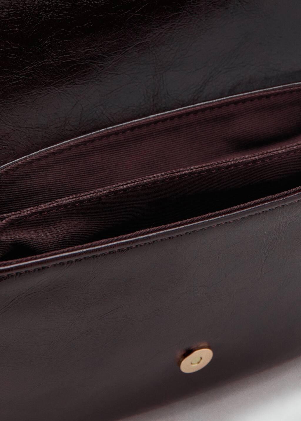 Red Small Crossbody Bag, Dark Red, large image number 2