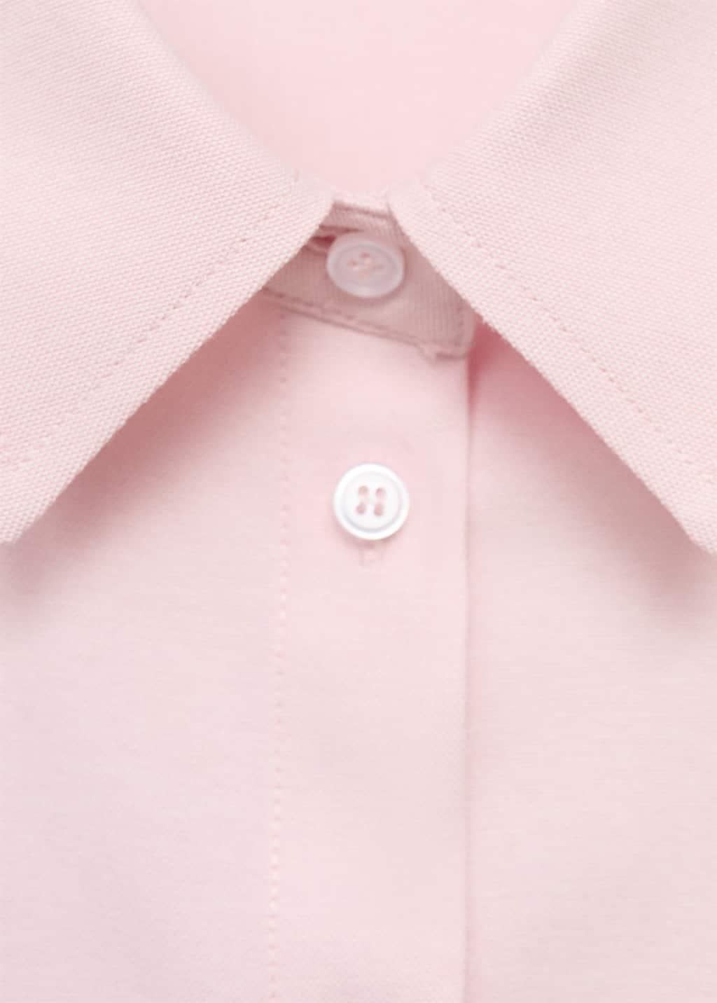 Pink Pocket Oversize Shirt, Light-Pastel Pink, large image number 1