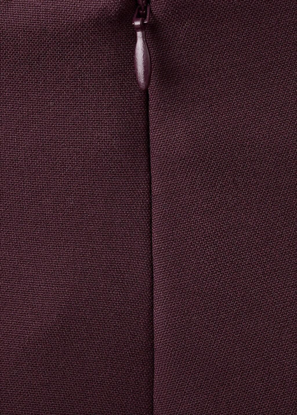 Red Wrapped Skort, Dark Red, large image number 4