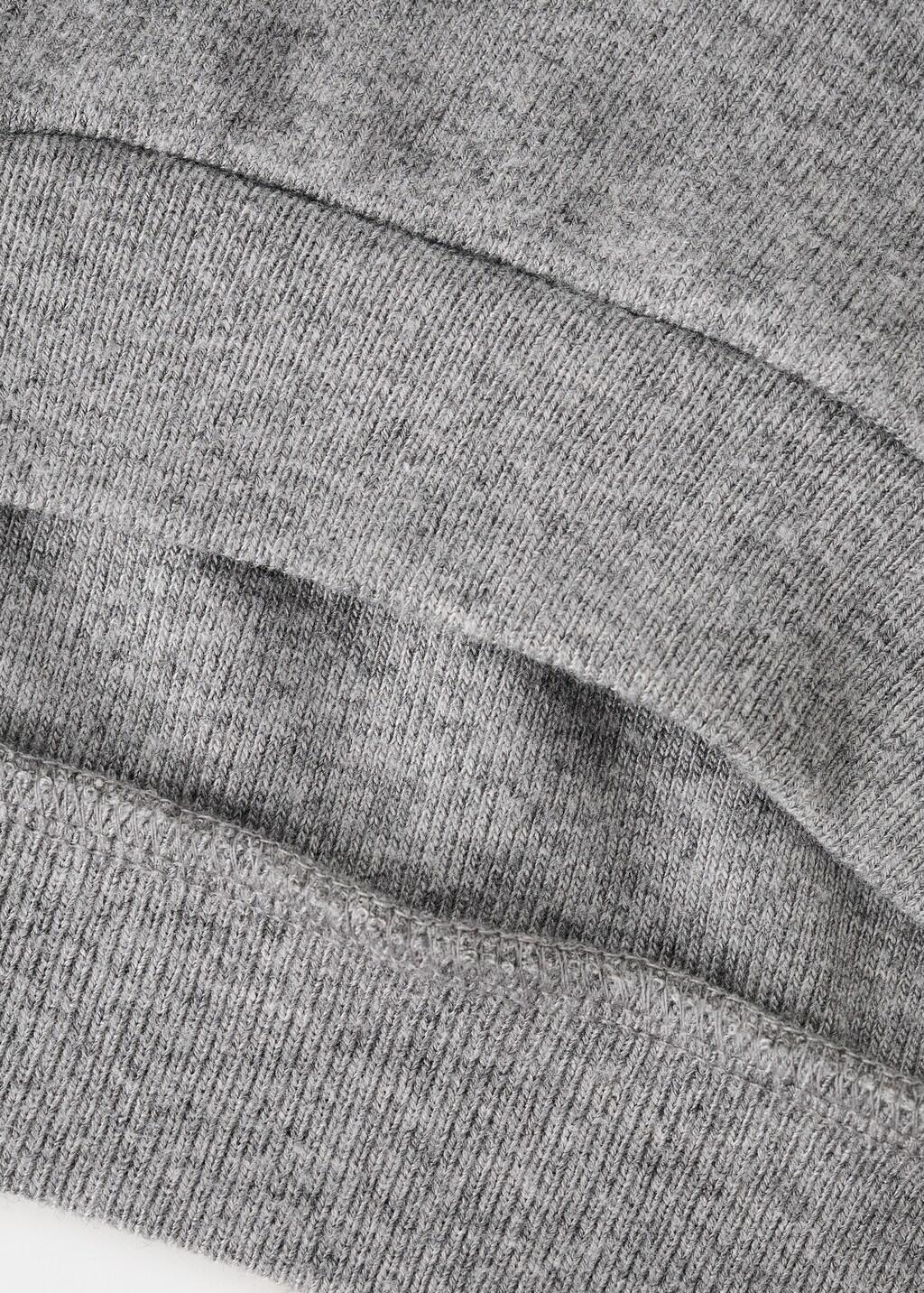 MEDIUM GREY Ruffle detail sweatshirt, Baby Girl, Medium Grey, large image number 3