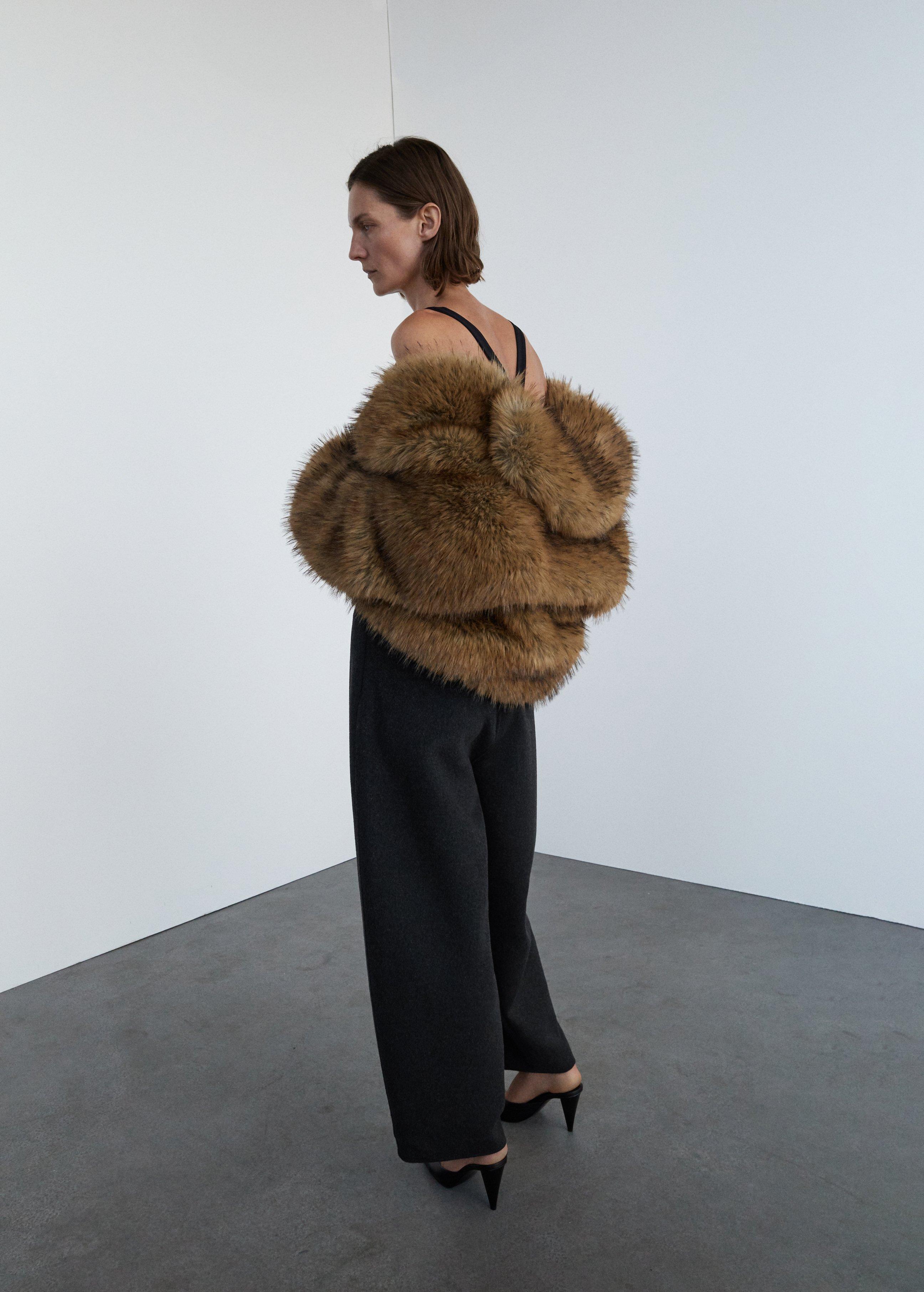 Grey Wool Balloon Trousers, 0201_92, medium