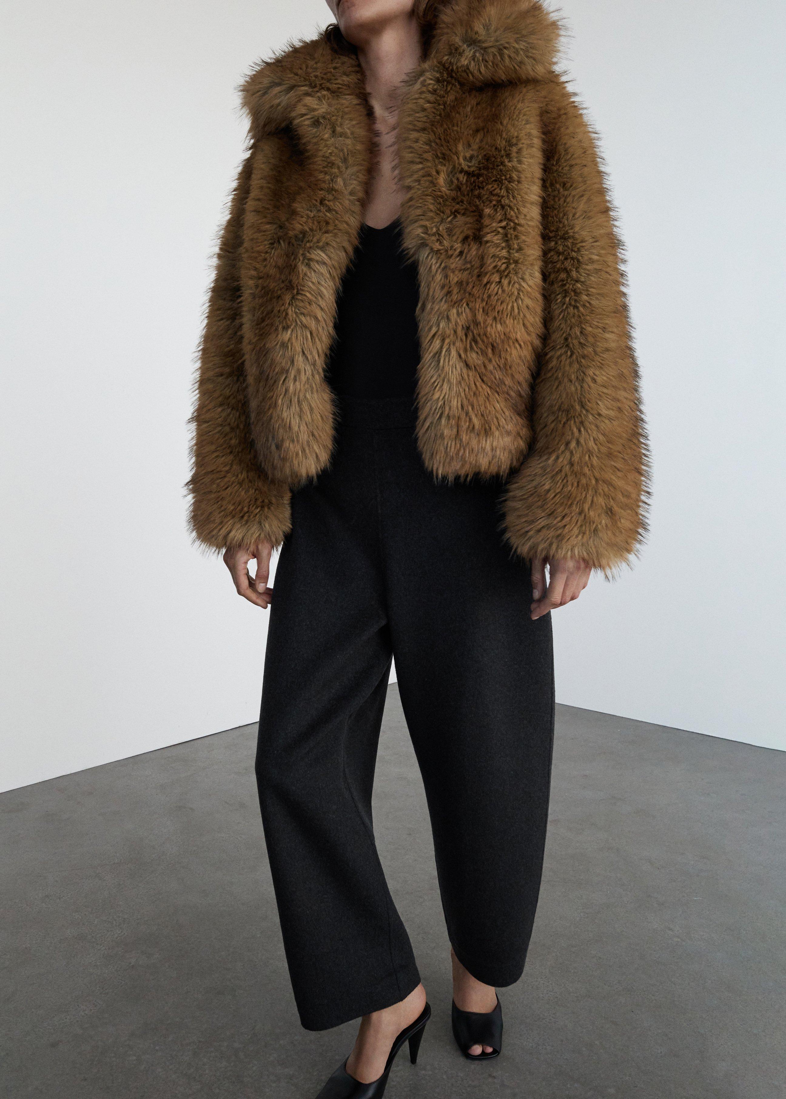 Grey Wool Balloon Trousers, 0201_92, medium