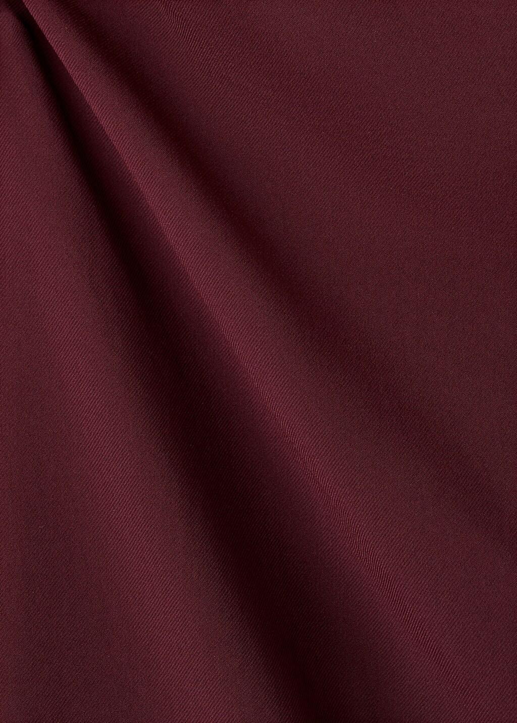 DARK RED Boat-neck ruched dress, 0201_76, large image number 1