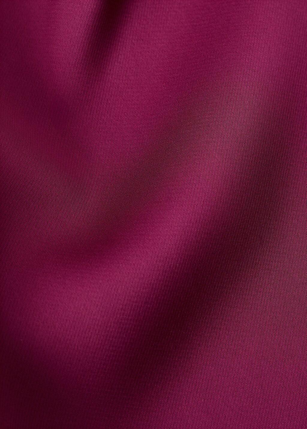 Orange Lt Pastel Satin Short Skirt, Light-Pastel Orange, large image number 5