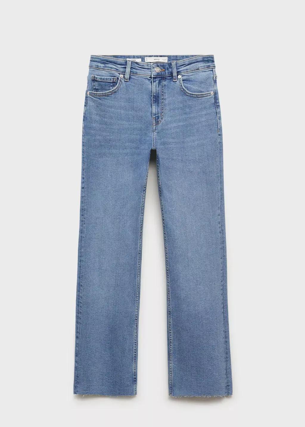 OPEN BLUE Sienna flared cropped jeans, , large image number 3