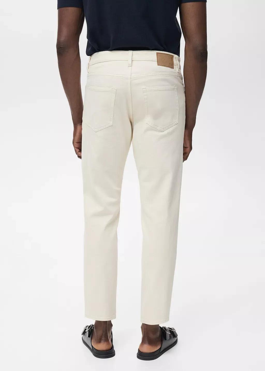 Cream Jeans Ben Tapered Fit, Light Beige, large image number 6