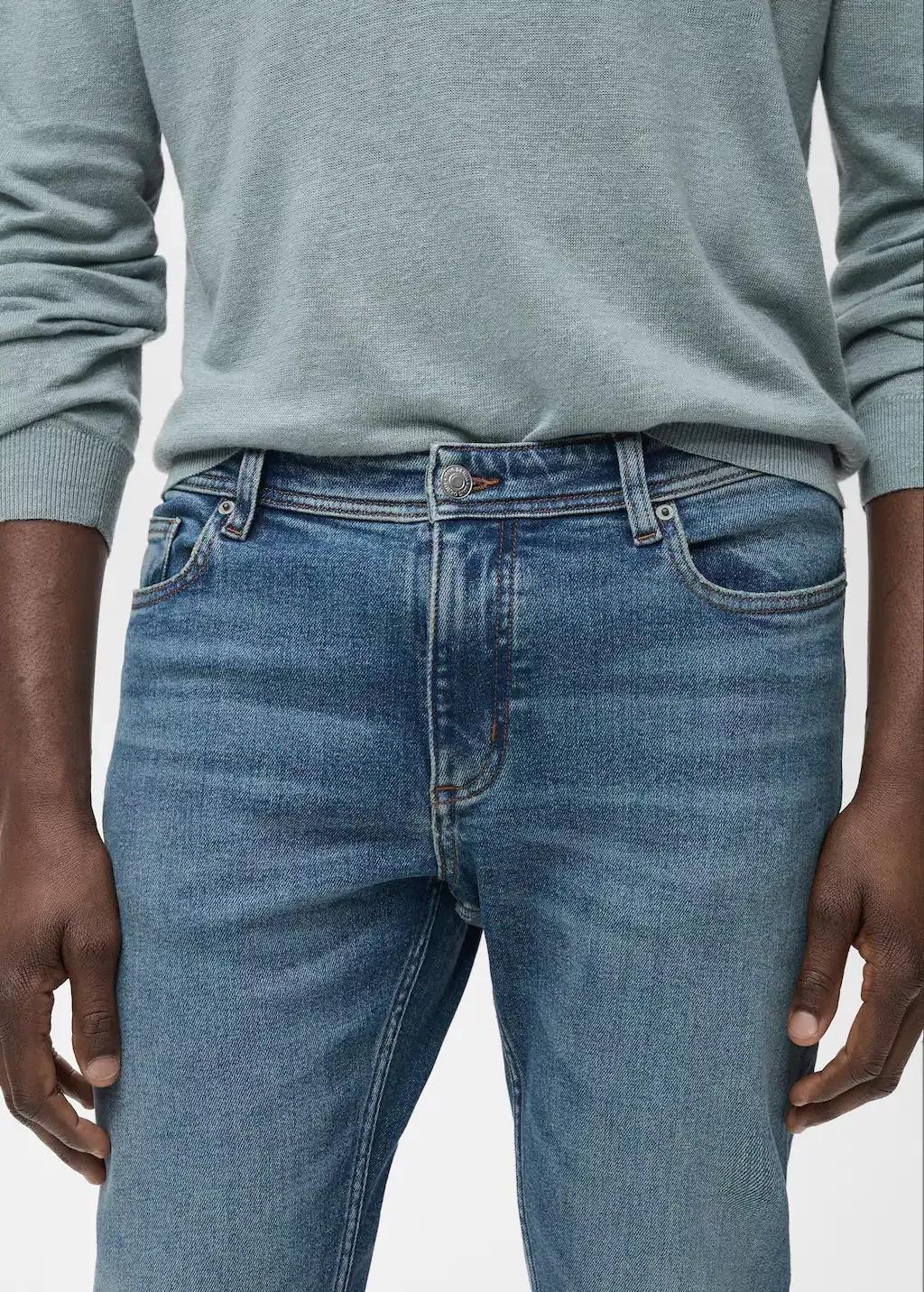 Blue Jan Slim-Fit Faded Medium-Wash Jeans, , large image number 1