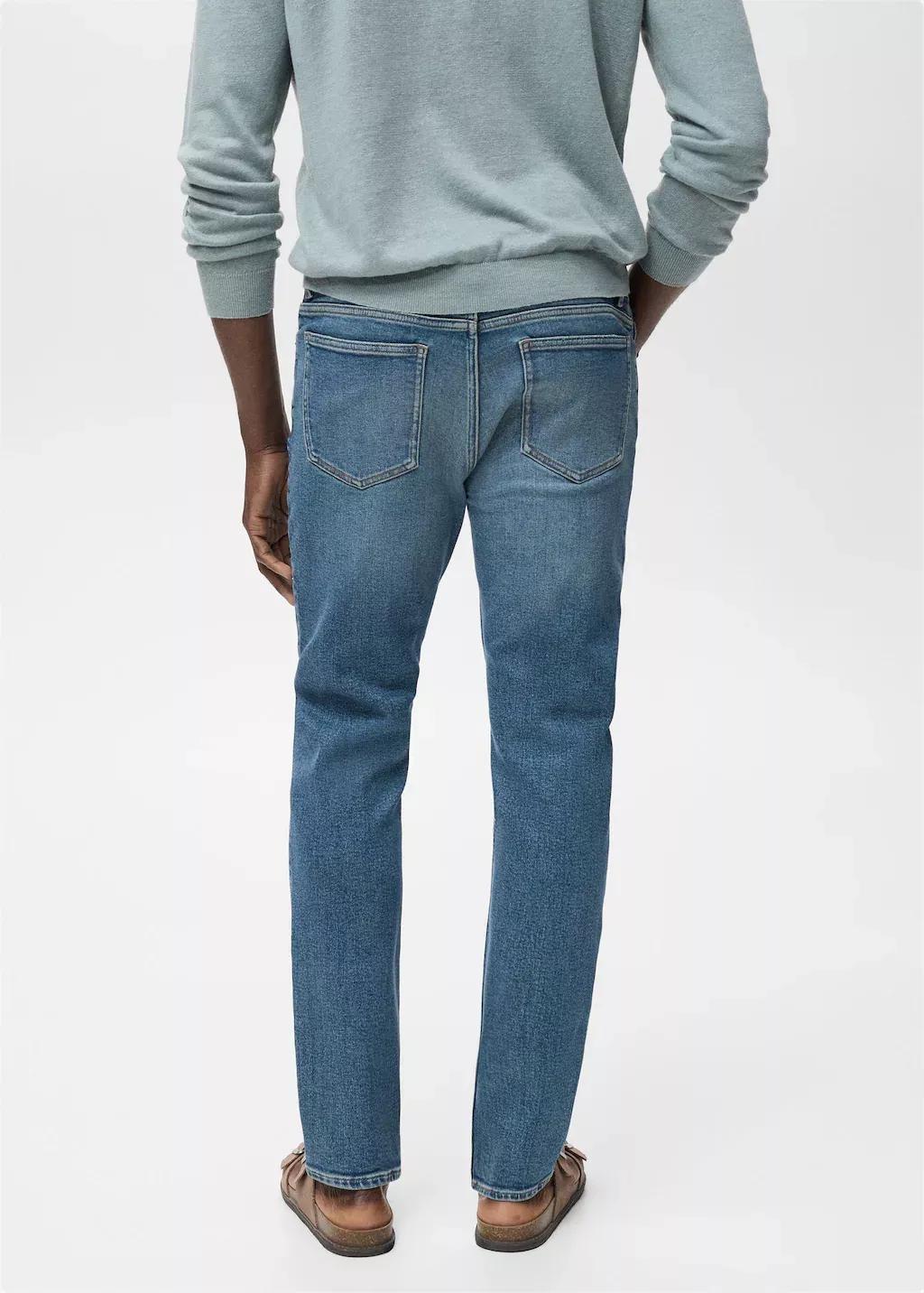 Blue Jan Slim-Fit Faded Medium-Wash Jeans, , large image number 6