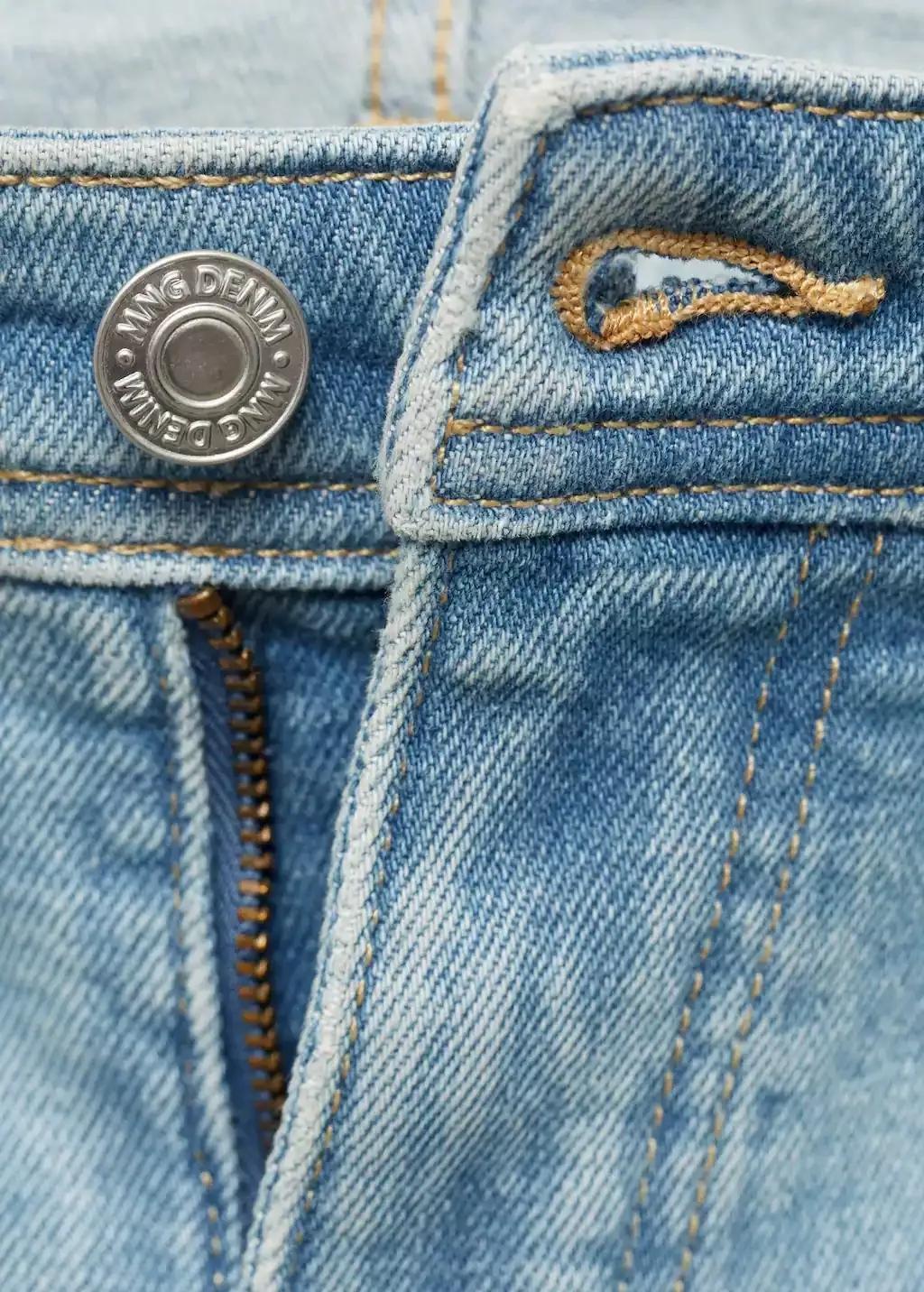 Blue Jan Slim-Fit Jeans With Frayed Effect, Open Blue, large image number 5