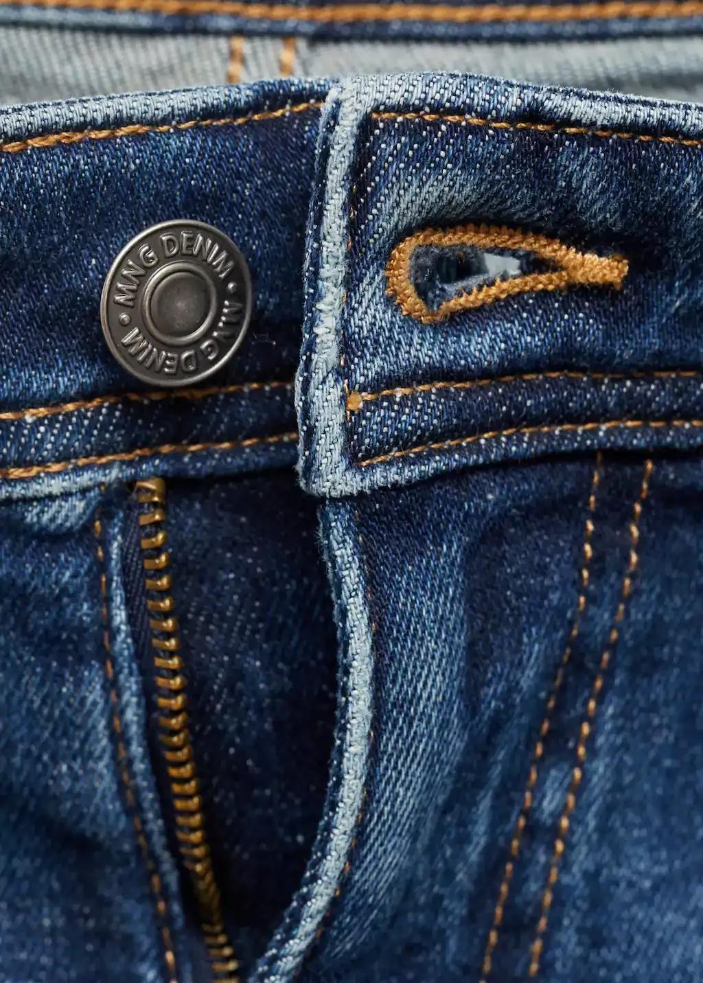 Blue Jan Slim-Fit Jeans With Frayed Effect, Open Blue, large image number 5