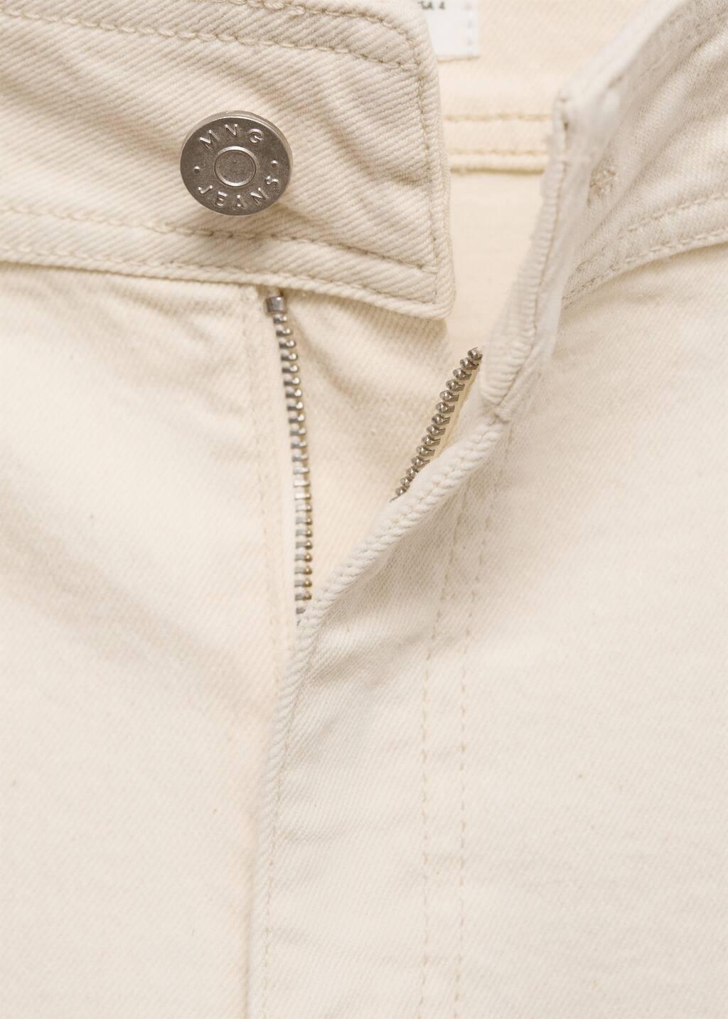 Cream Catherin Culotte High-Rise Jeans, , large image number 4