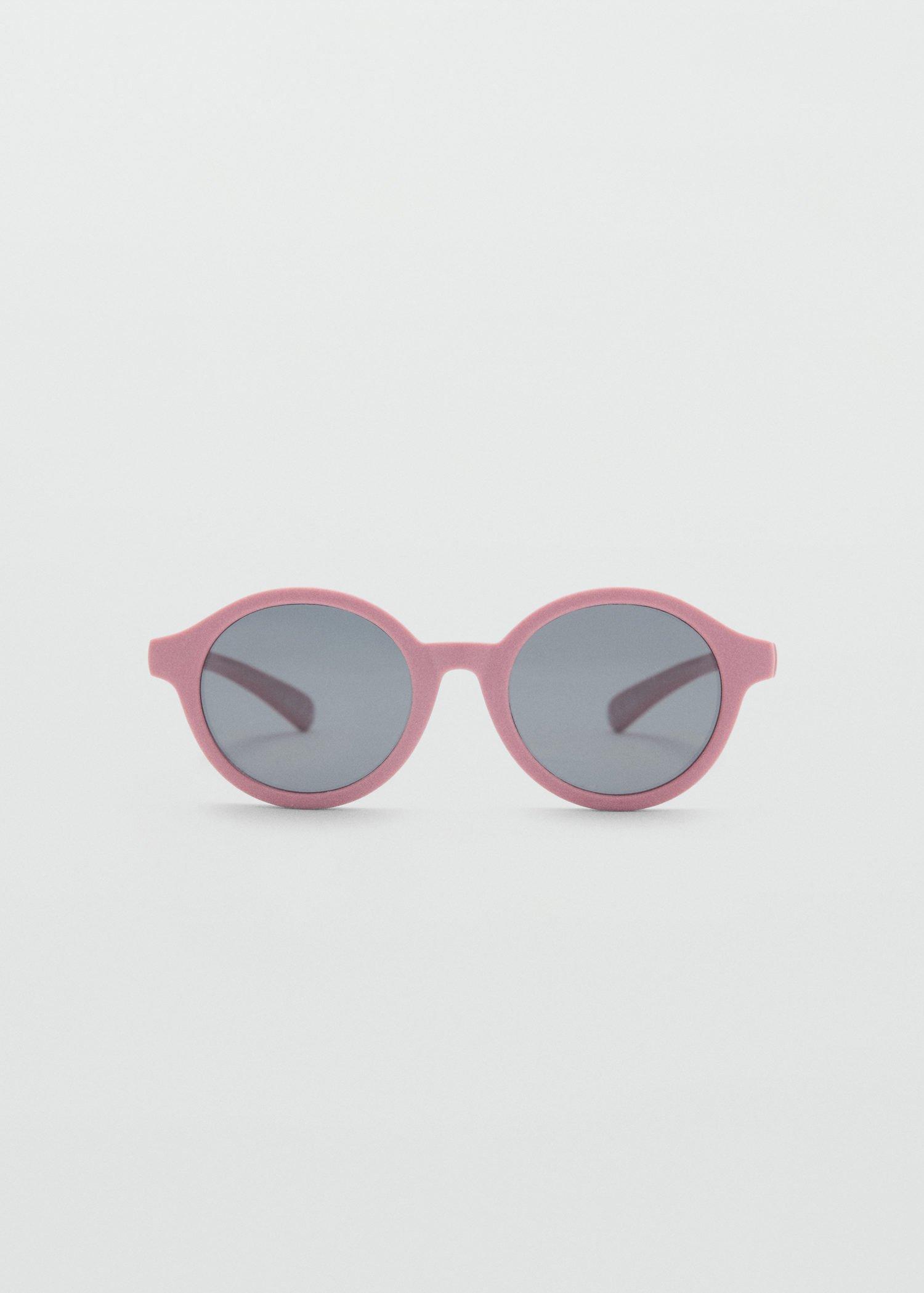 Pink Round-Framed Sunglasses, Kids Girls, Light-Pastel Pink, large image number 4