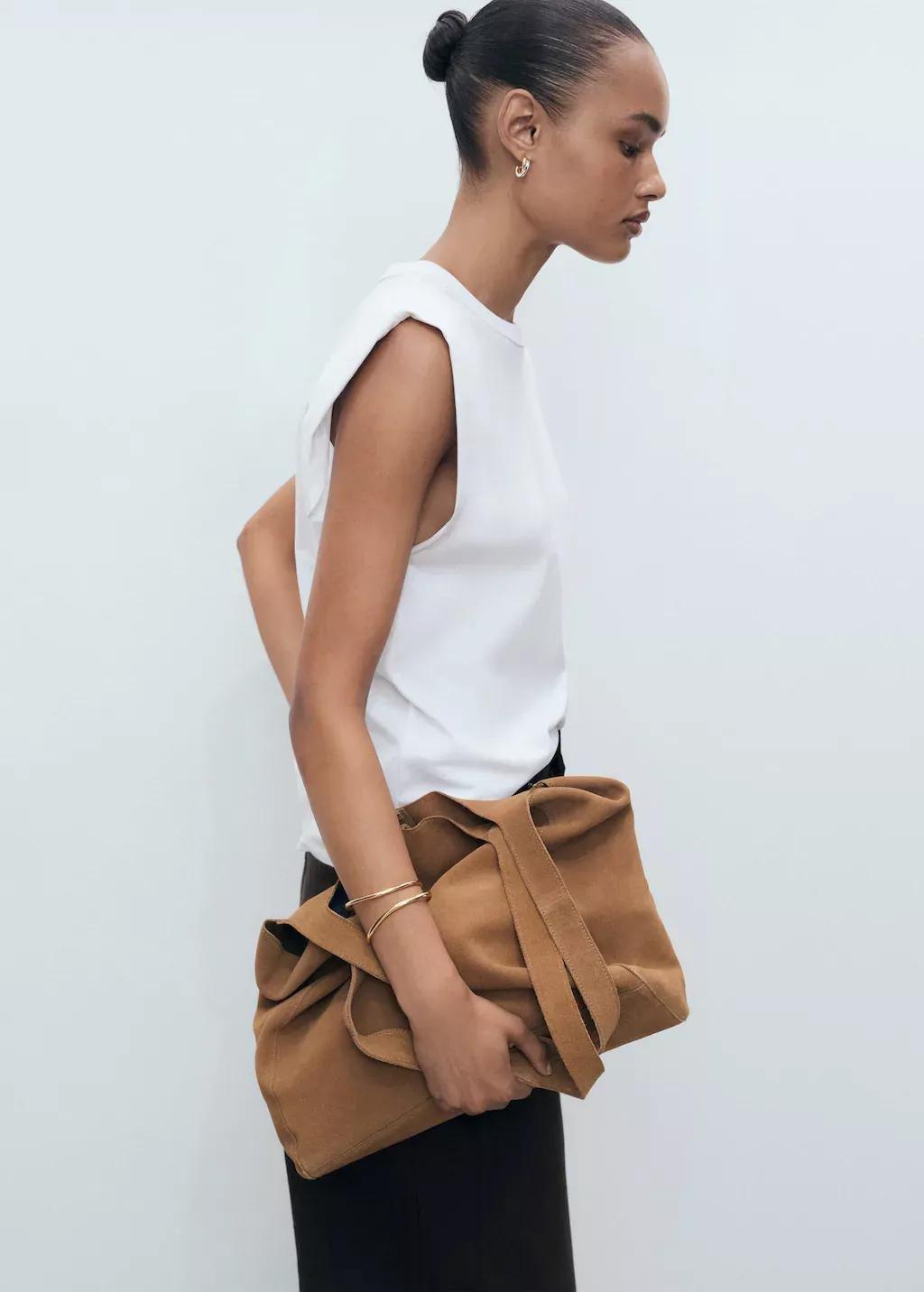 WHITE Short-sleeved t-shirt with shoulder pads, , large image number 2