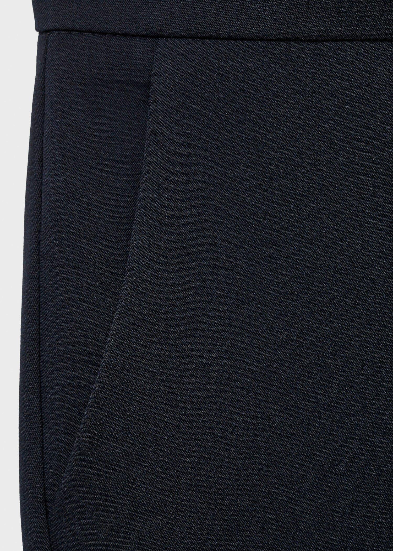 Navy Straight Suit Trousers, Navy, large image number 13