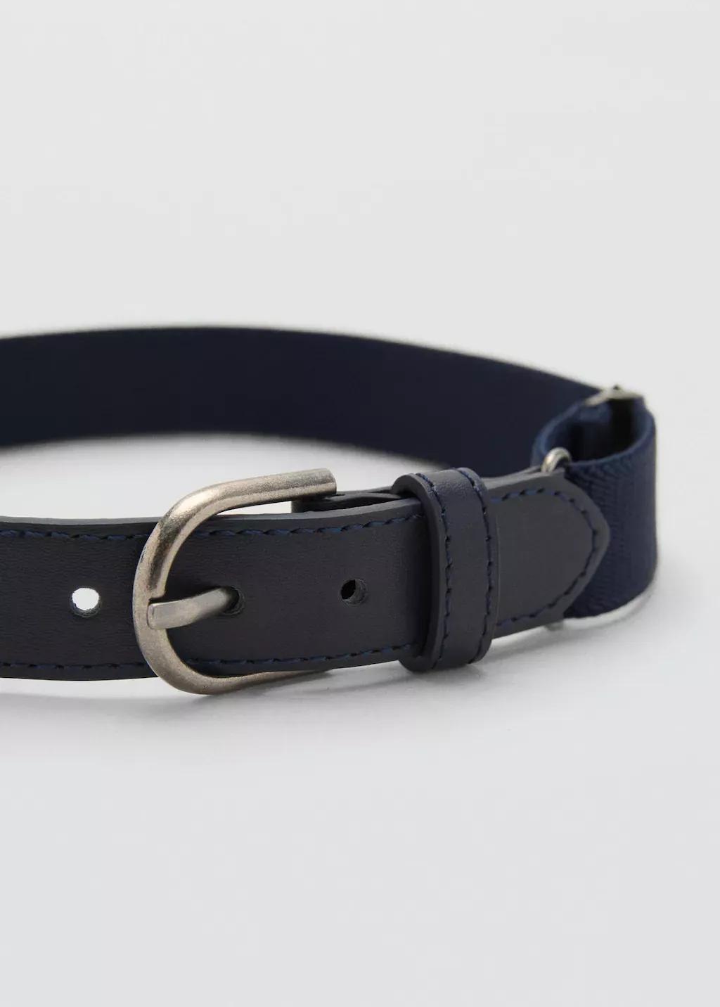 NAVY Elastic belt, Baby Boy, Navy, large image number 0