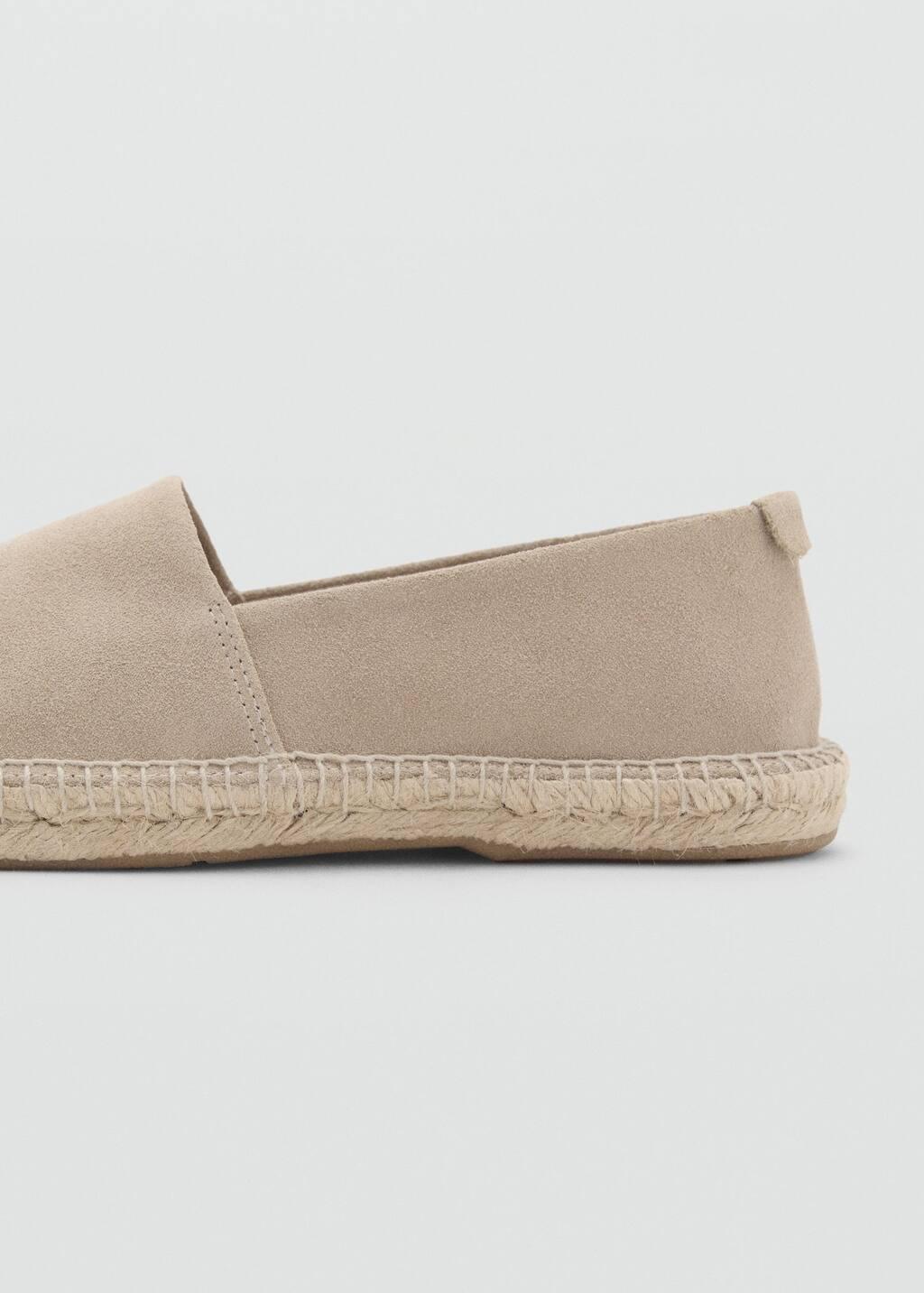 LT PASTEL BROWN Jute suede espadrilles, , large image number 2