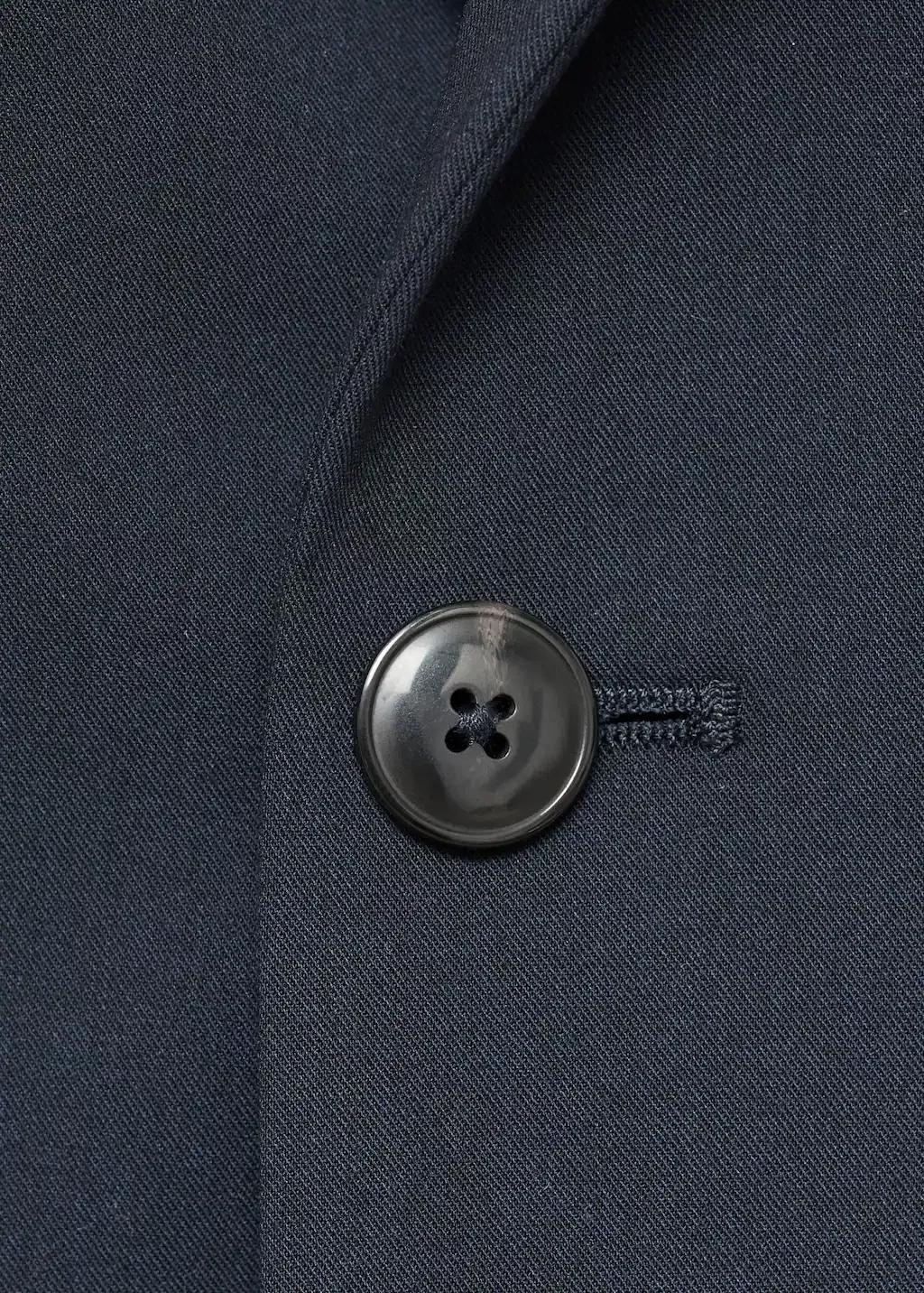 NAVY Super slim-fit suit jacket in stretch fabric, , large image number 1