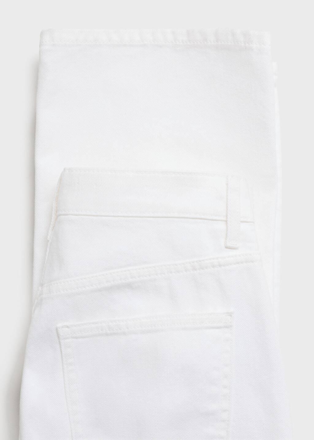 WHITE Matilda medium-rise straight-fit jeans, , large image number 4