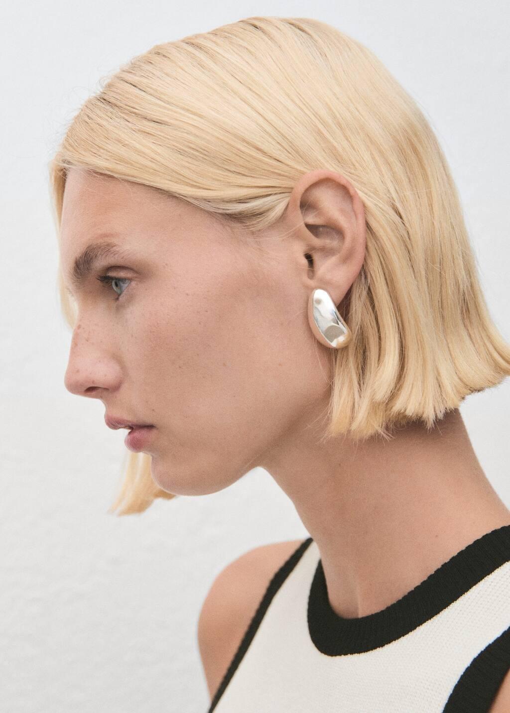 Beige Knitted Top With Contrasting Piping, 0201_05, large image number 3