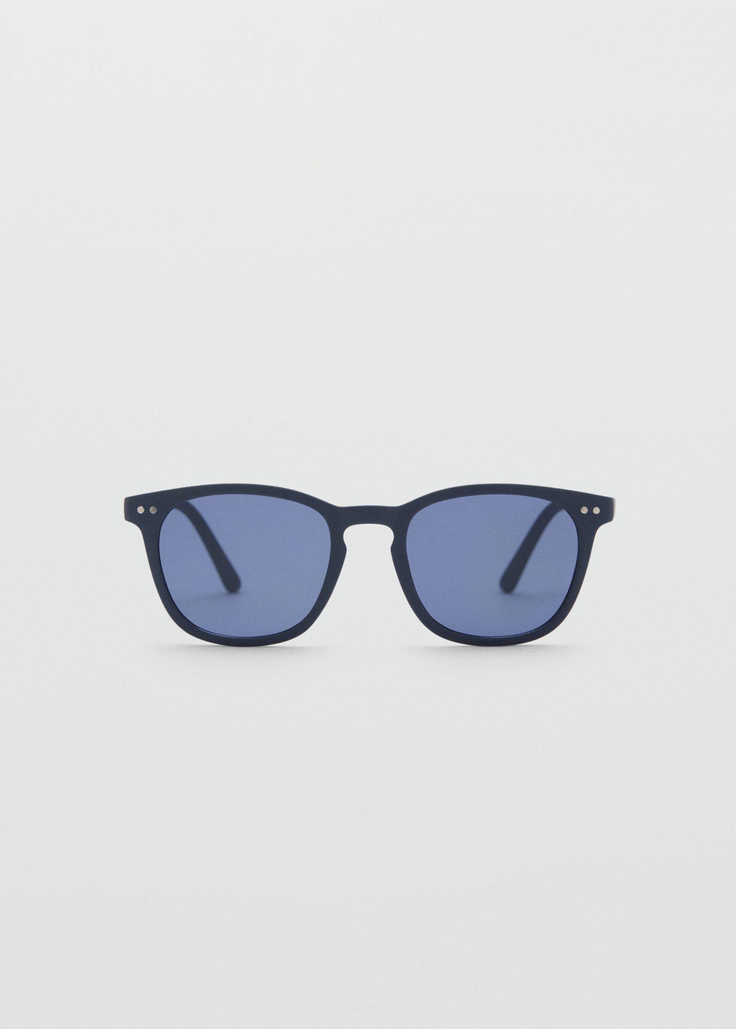 Navy Square Sunglasses, Kids Boys, Navy, large image number 1