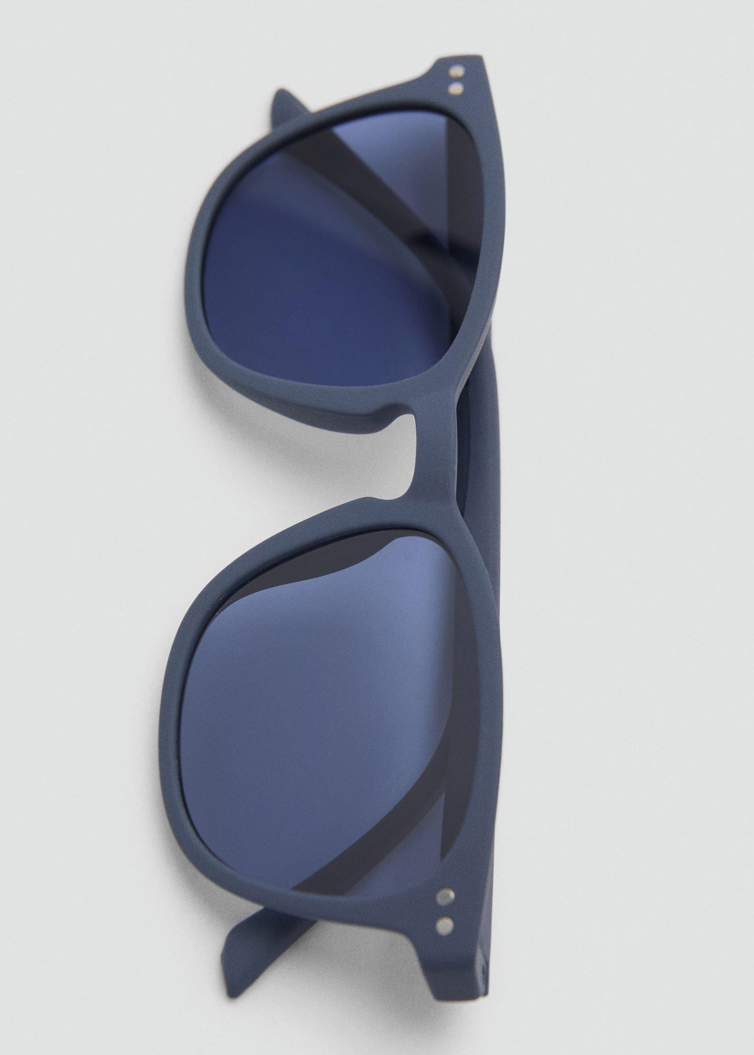Navy Square Sunglasses, Kids Boys, Navy, large image number 2