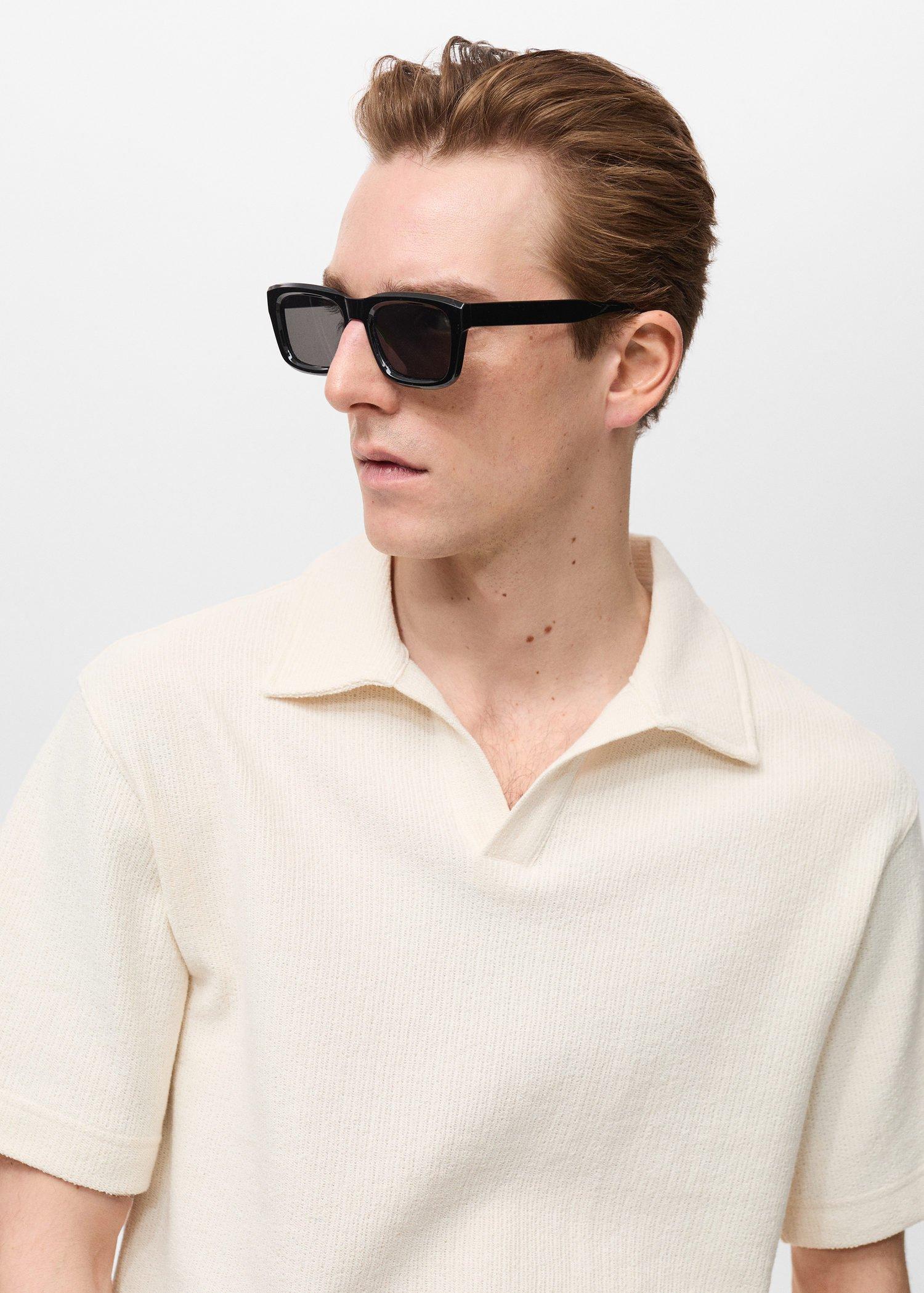 Beige Regular-Fit Textured Polo Shirt, , large image number 2