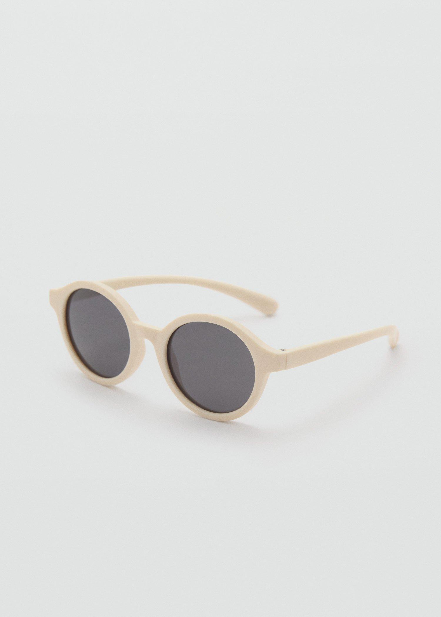 Yellow Round-Framed Sunglasses, Baby Boy, Yellow, large image number 1
