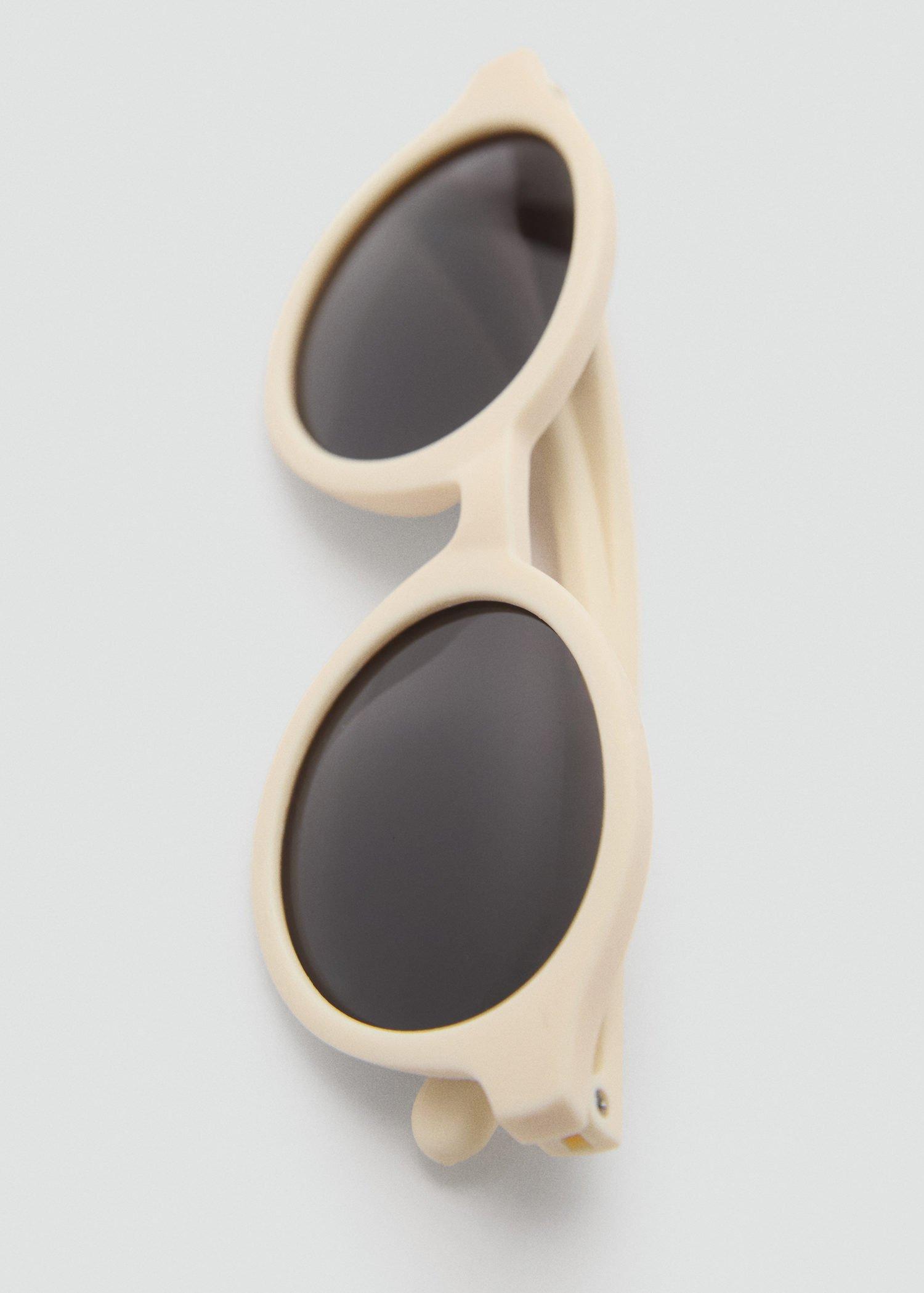 Yellow Round-Framed Sunglasses, Baby Boy, Yellow, large image number 4