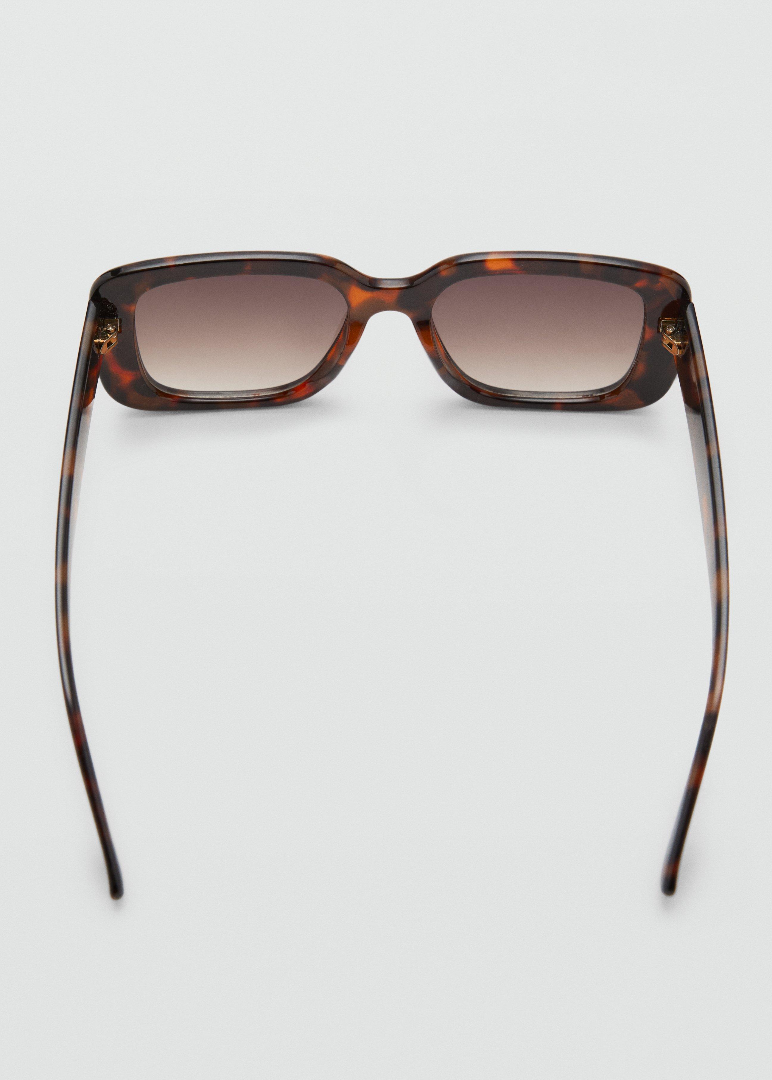 Brown Squared Frame Sunglasses, 0201_32, large image number 1
