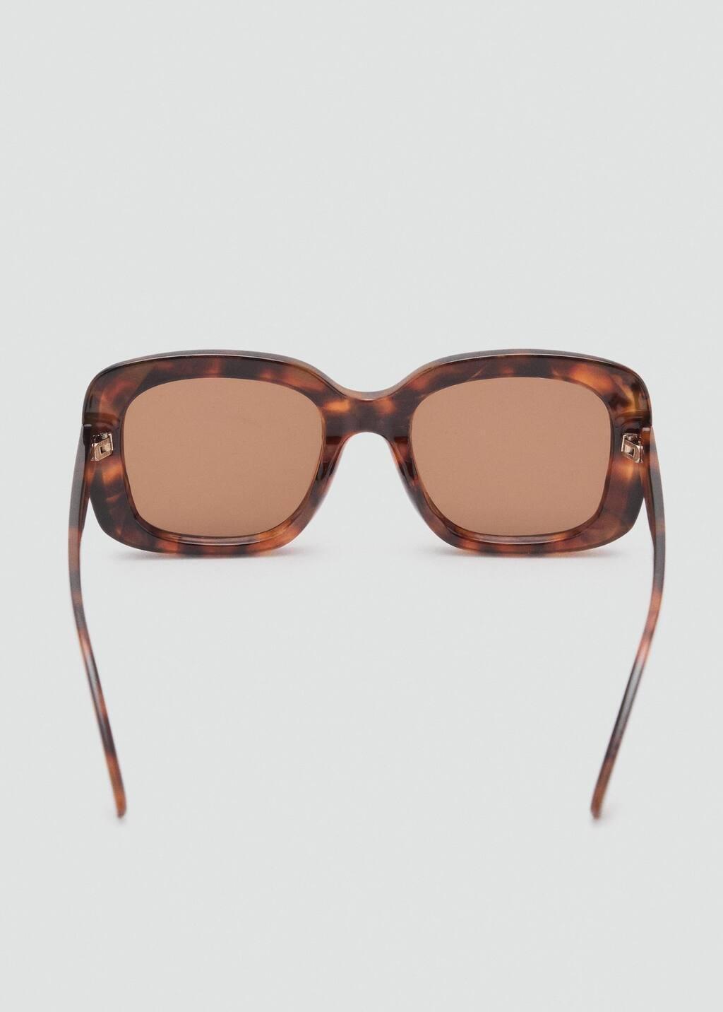 DARK BROWN Squared frame sunglasses, 0201_32, large image number 1