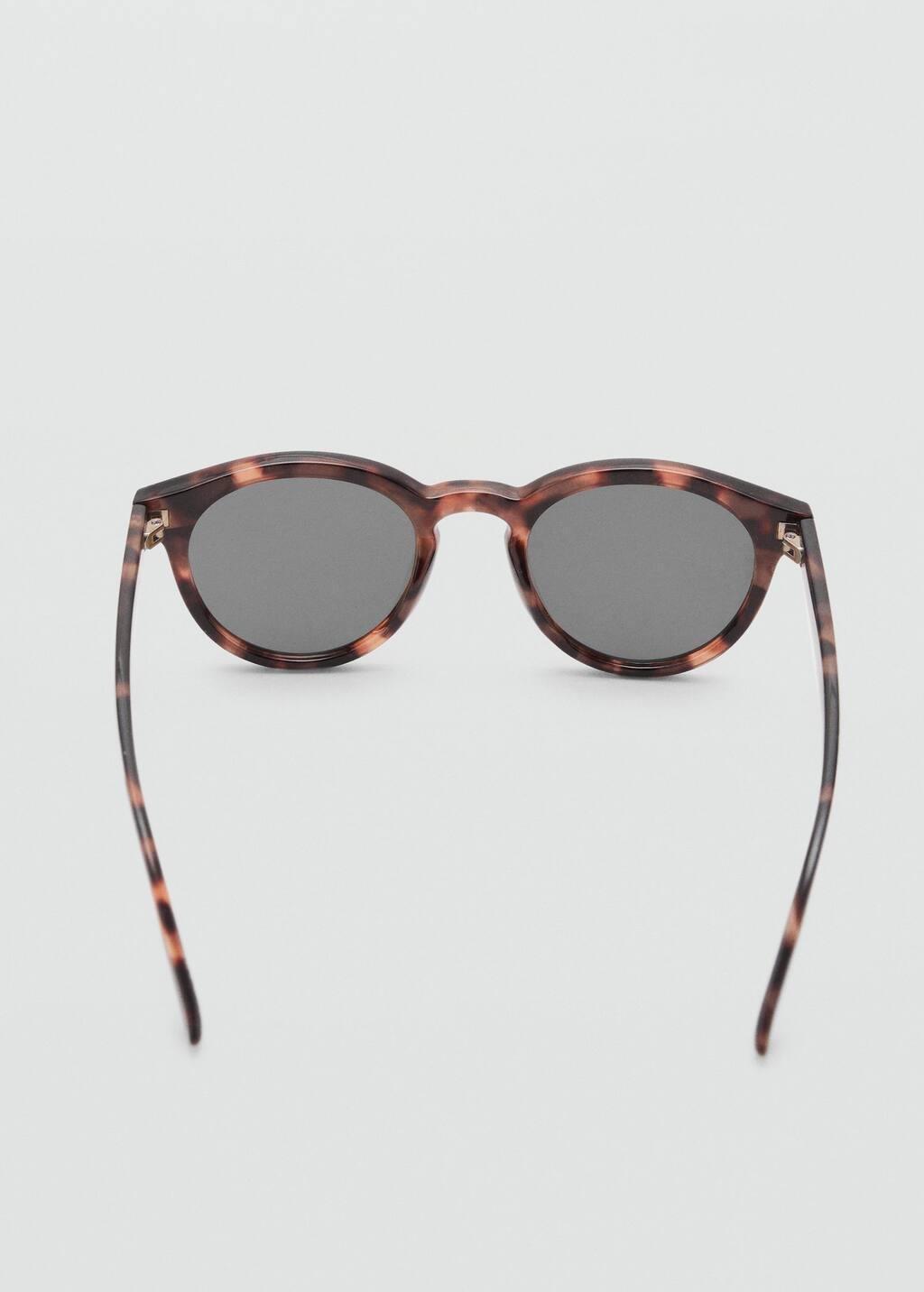 DARK BROWN Round-framed sunglasses, Dark Brown, large image number 1