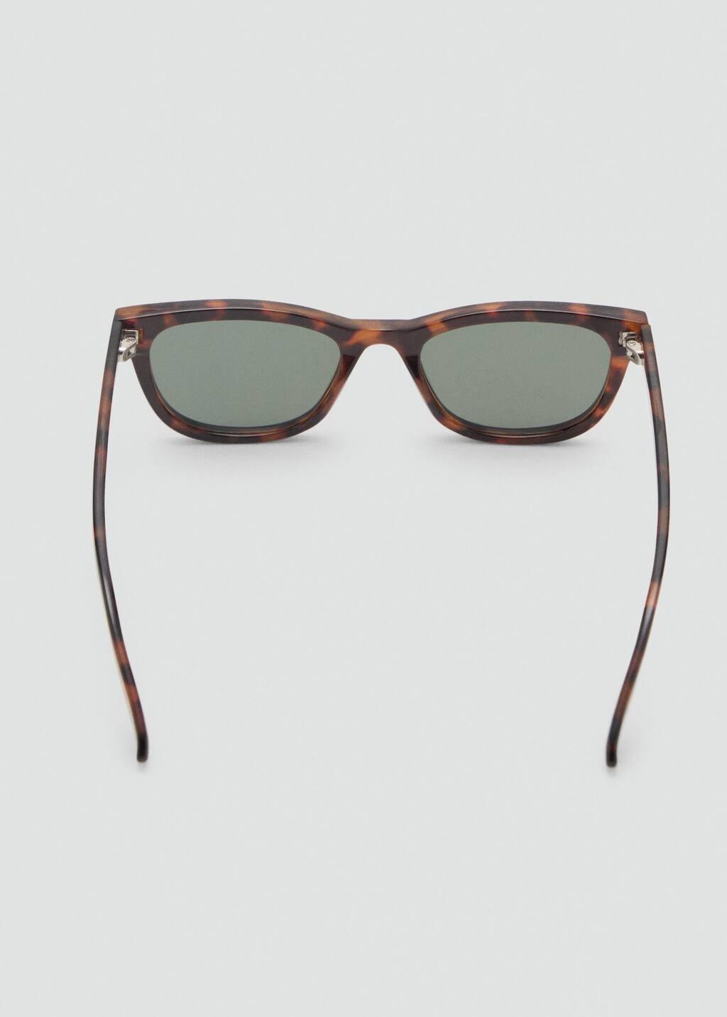 Brown Resin Frame Sunglasses, Dark Brown, large image number 1