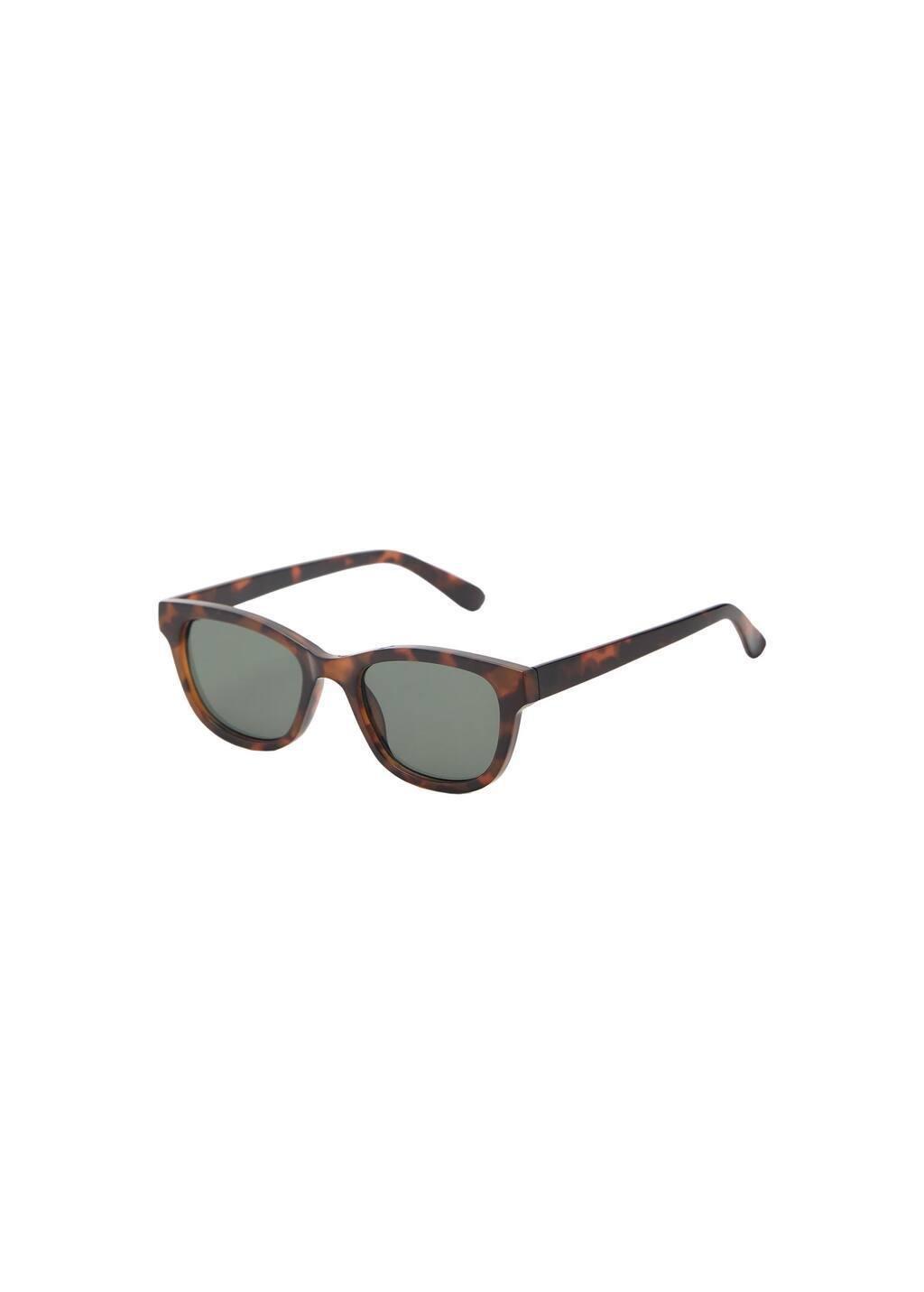 Brown Resin Frame Sunglasses, Dark Brown, large image number 2