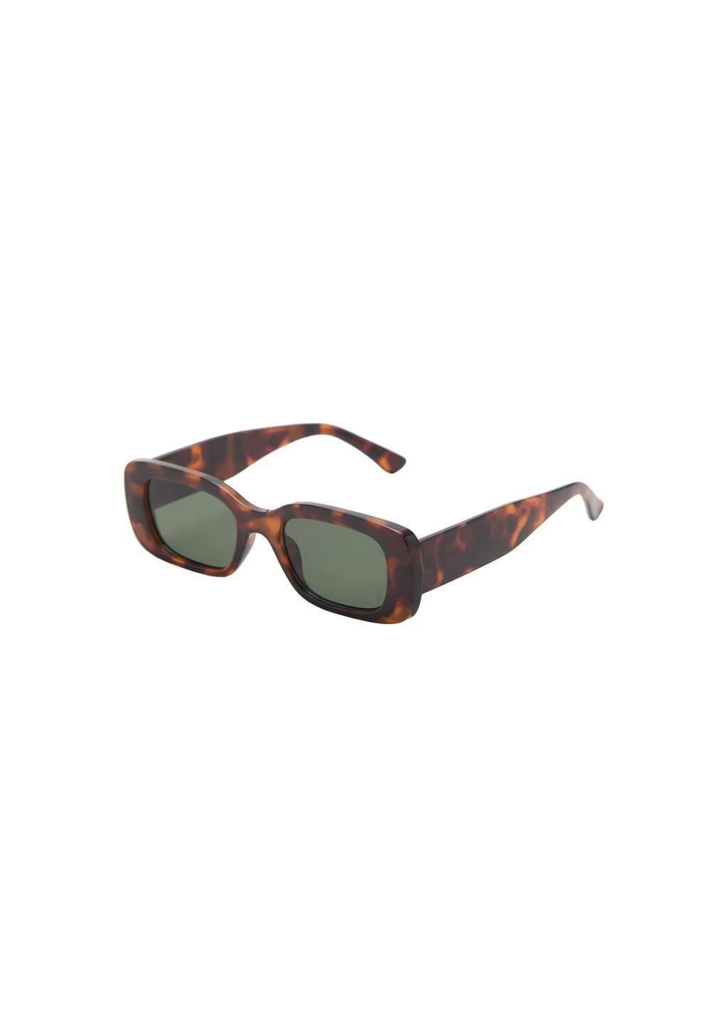 DARK BROWN Maxi-frame sunglasses, Dark Brown, medium