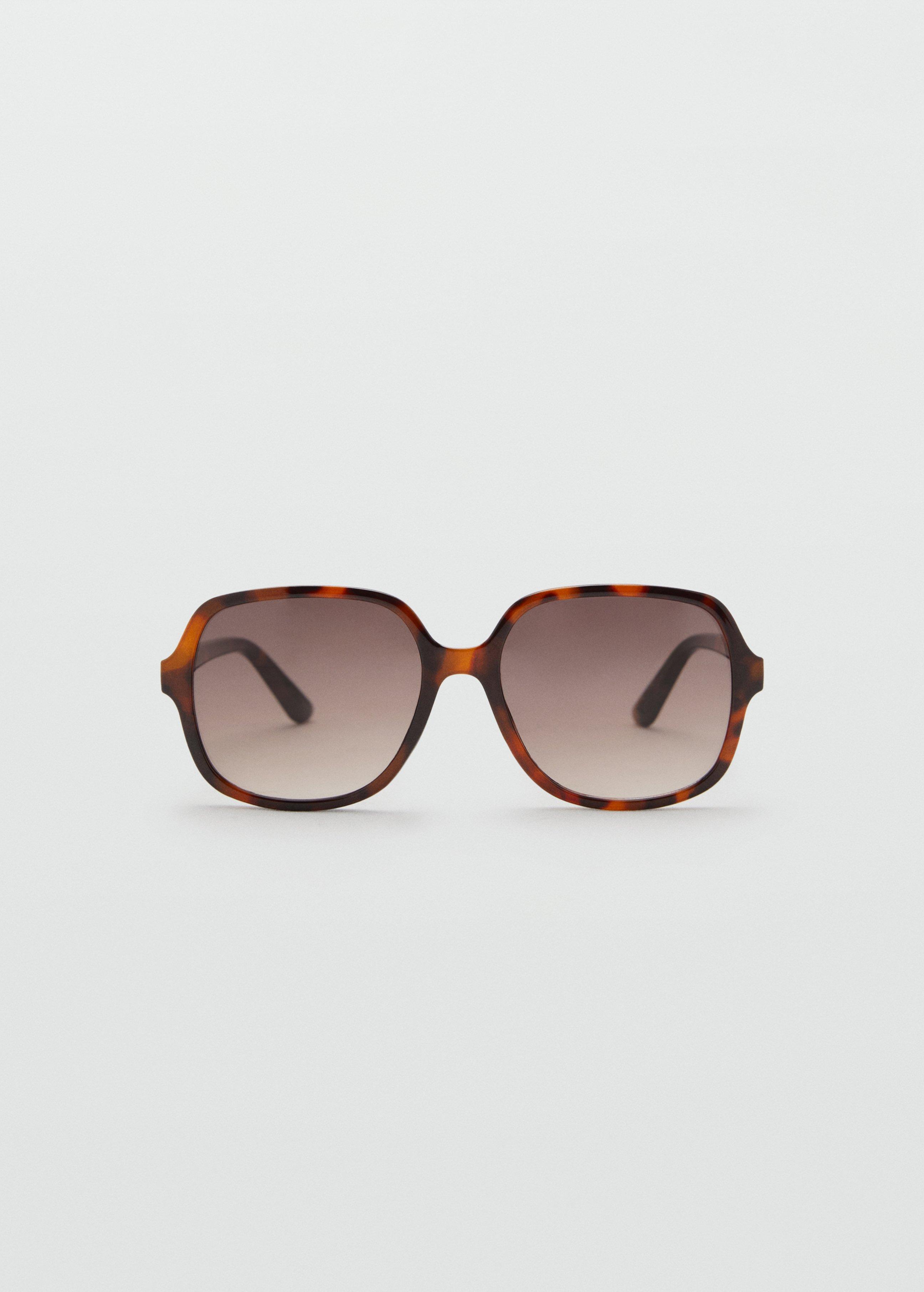 Brown Squared Frame Sunglasses, 0201_32, large image number 0