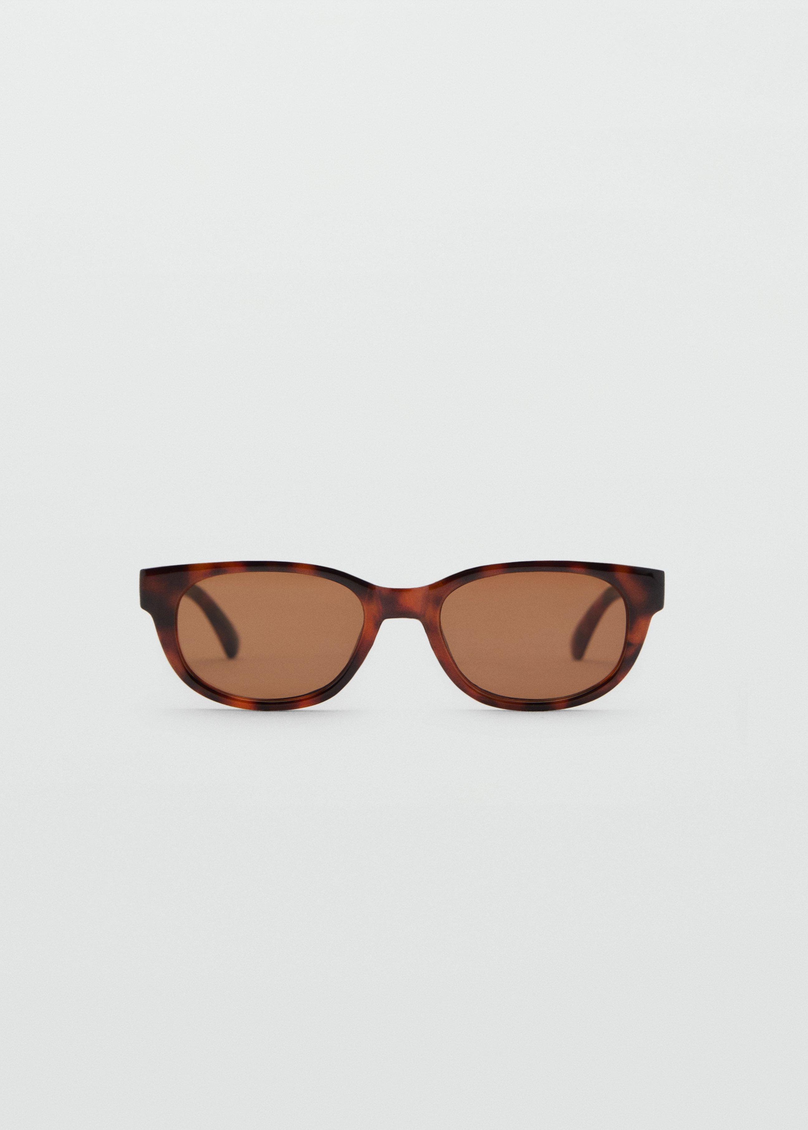 Brown Resin Frame Sunglasses, 0201_32, large image number 0