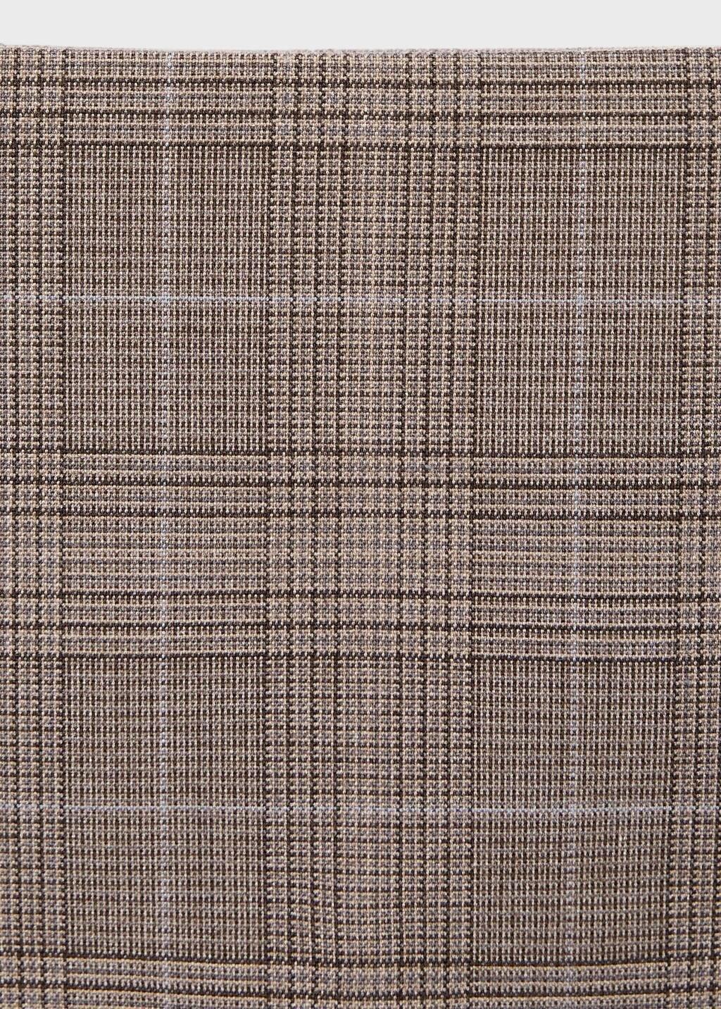 Brown Pleated Mini-Skirt, , large image number 1