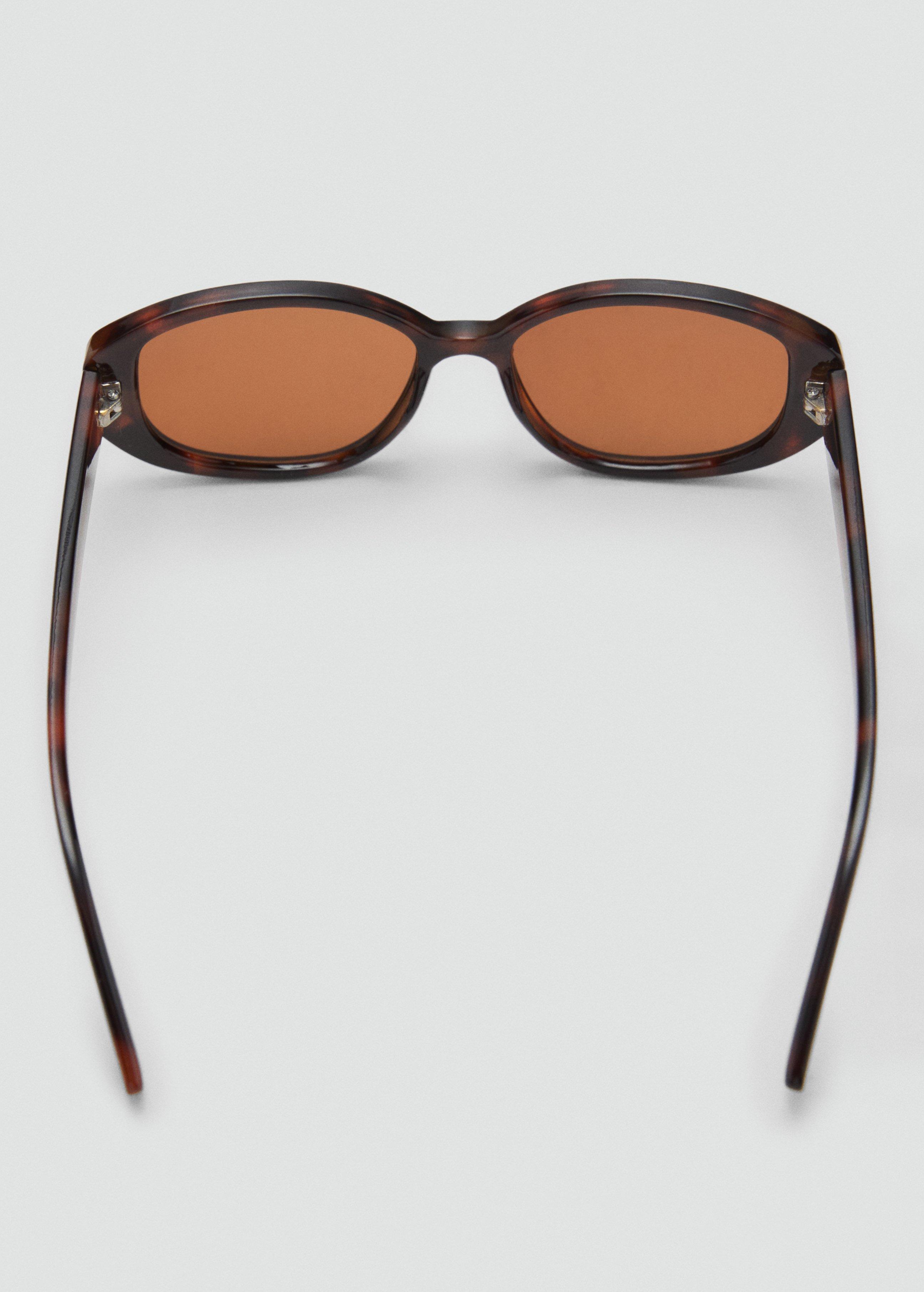 Brown Resin Frame Sunglasses, Dark Brown, large image number 2