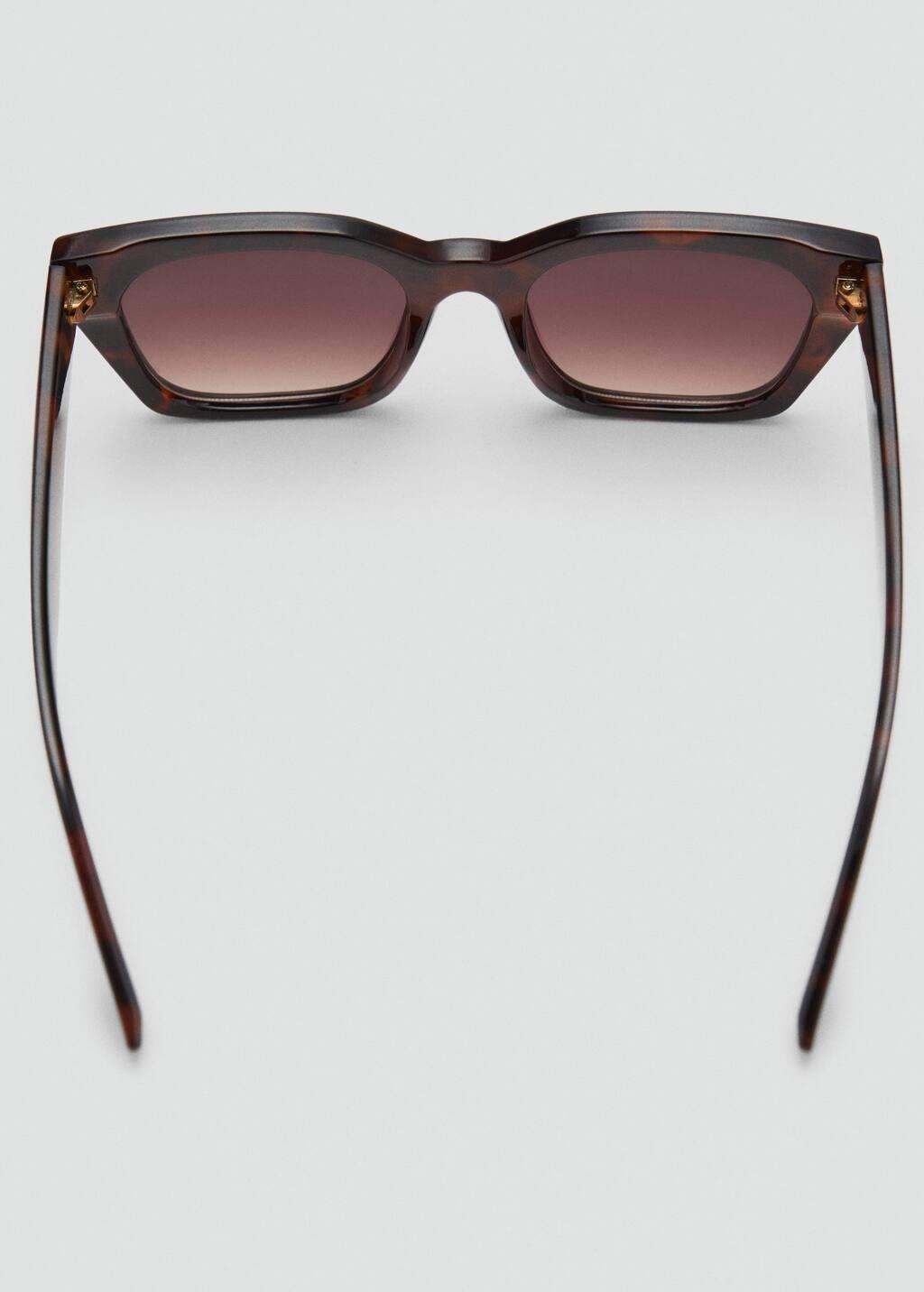 DARK BROWN Squared frame sunglasses, Dark Brown, large image number 1