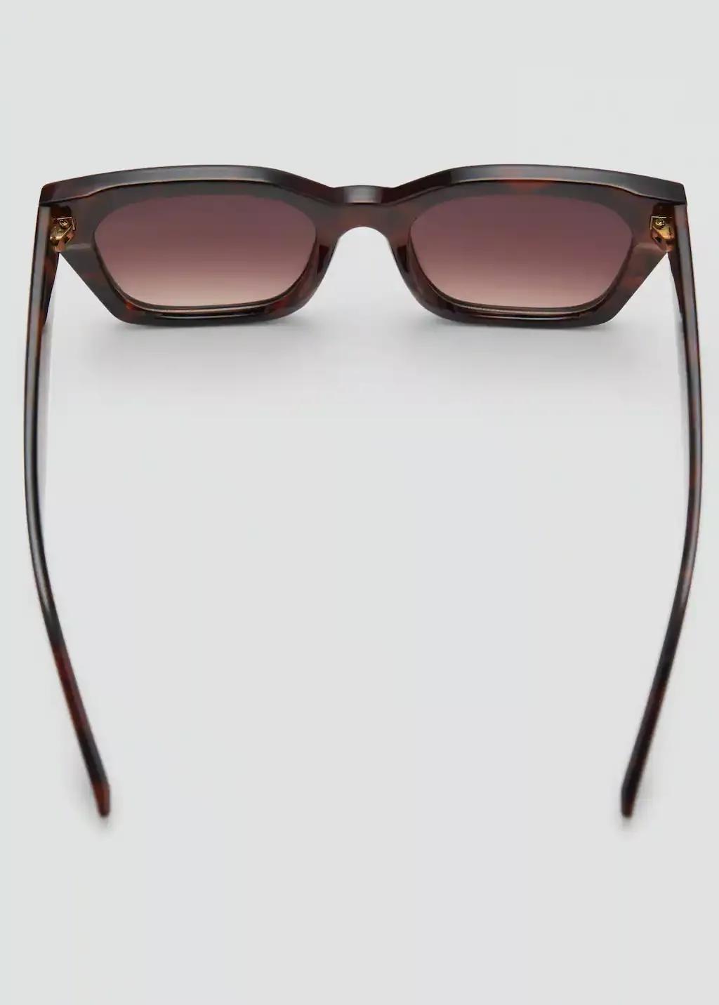 DARK BROWN Squared frame sunglasses, Dark Brown, large image number 6