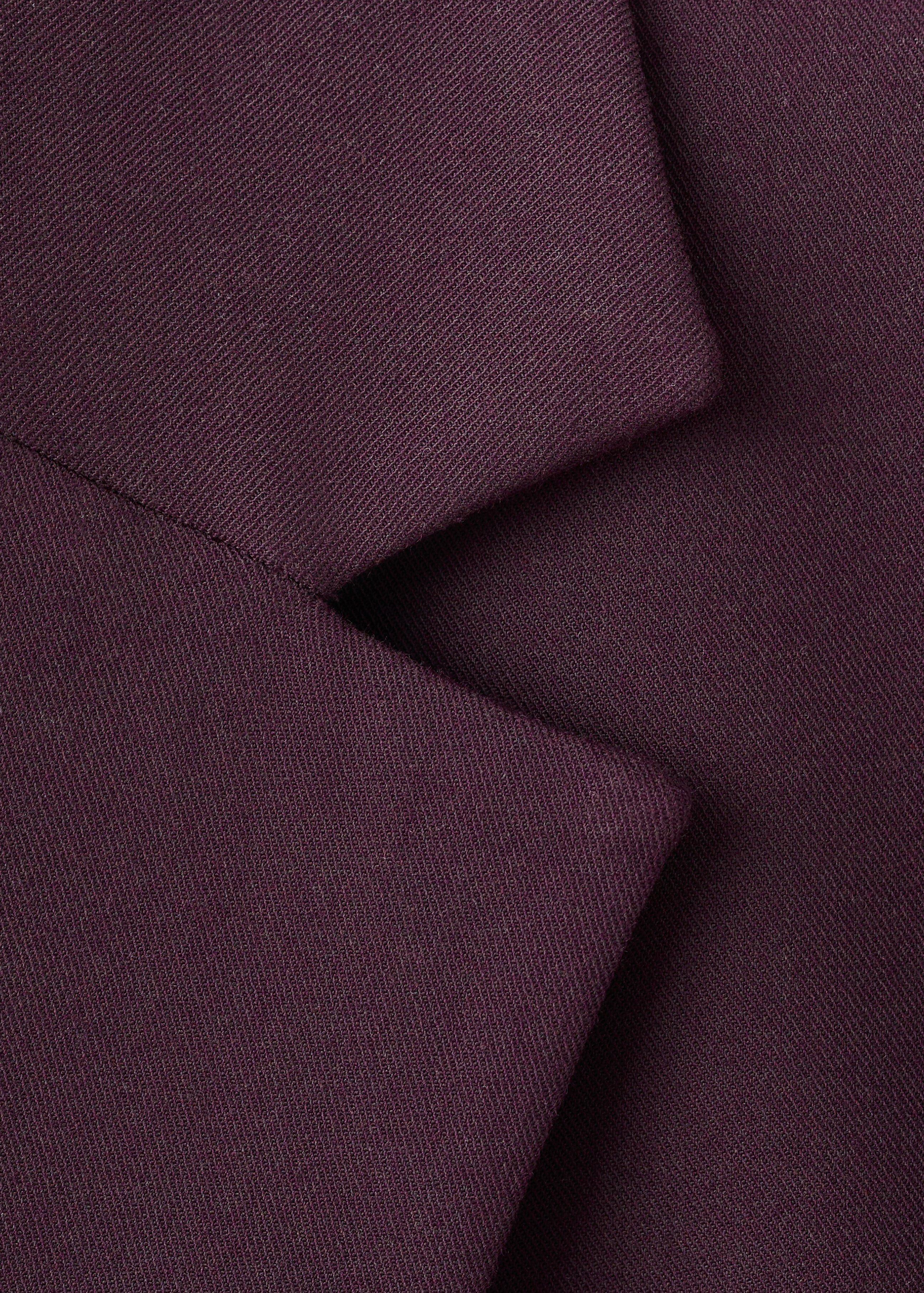 DARK RED Straight-fit suit blazer, 0201_76, large image number 6