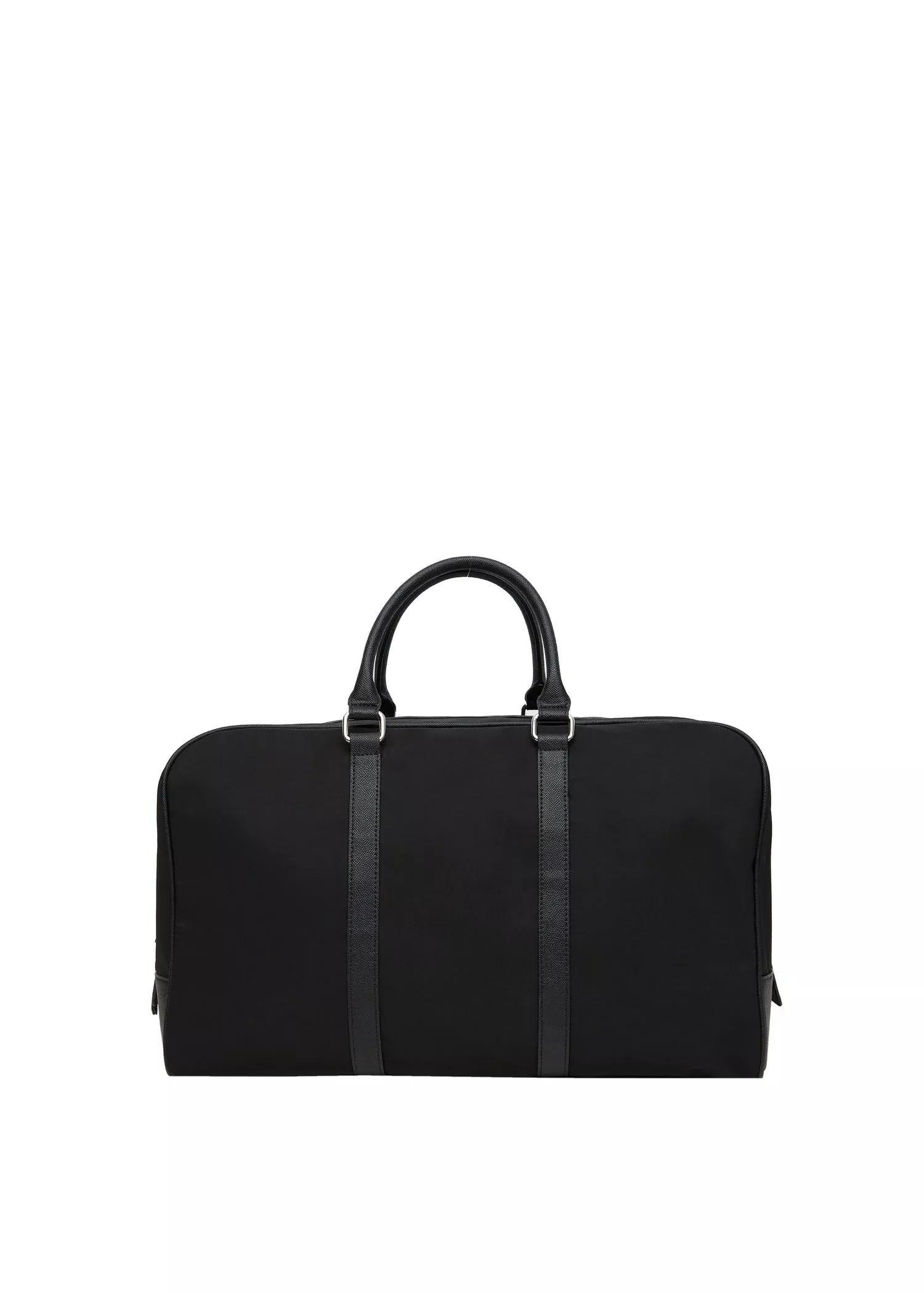 Black Nylon Bowling Bag, , large image number 0